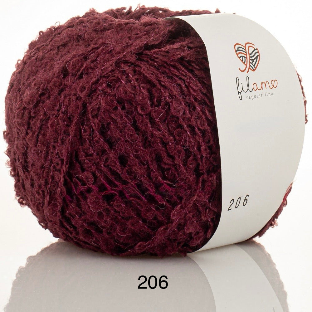 SLIPPERS — BURGUNDY — Burgundy