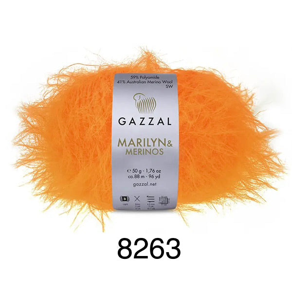FUZZY SLIPPERS — NAVY — Orange