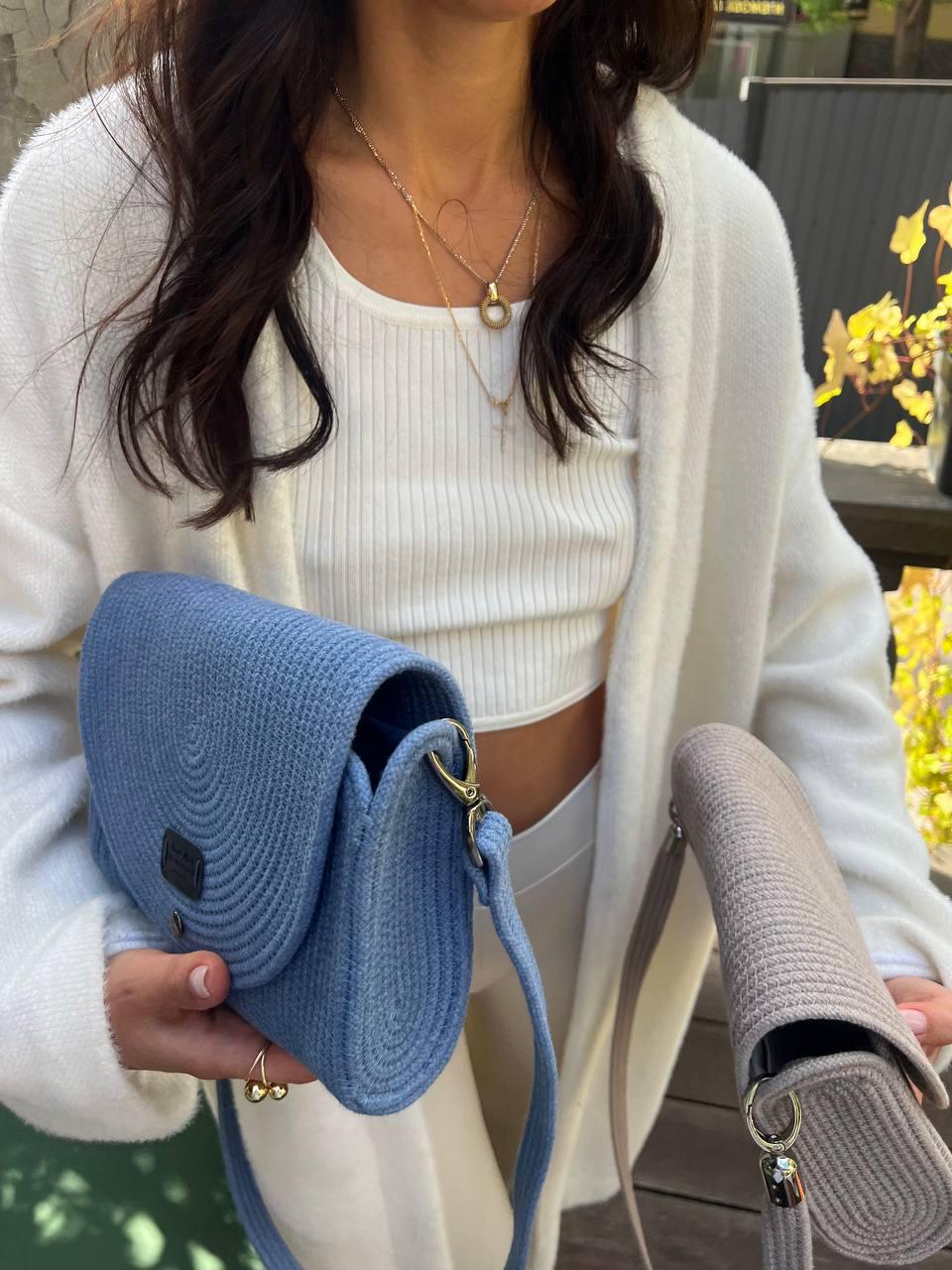 COTTON CROSSBODY BAG — SPIRAL