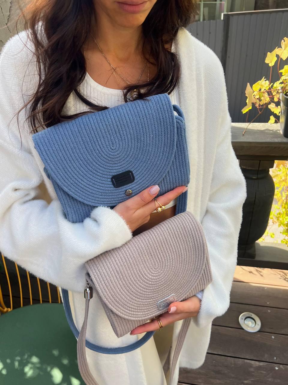 COTTON CROSSBODY BAG — SPIRAL