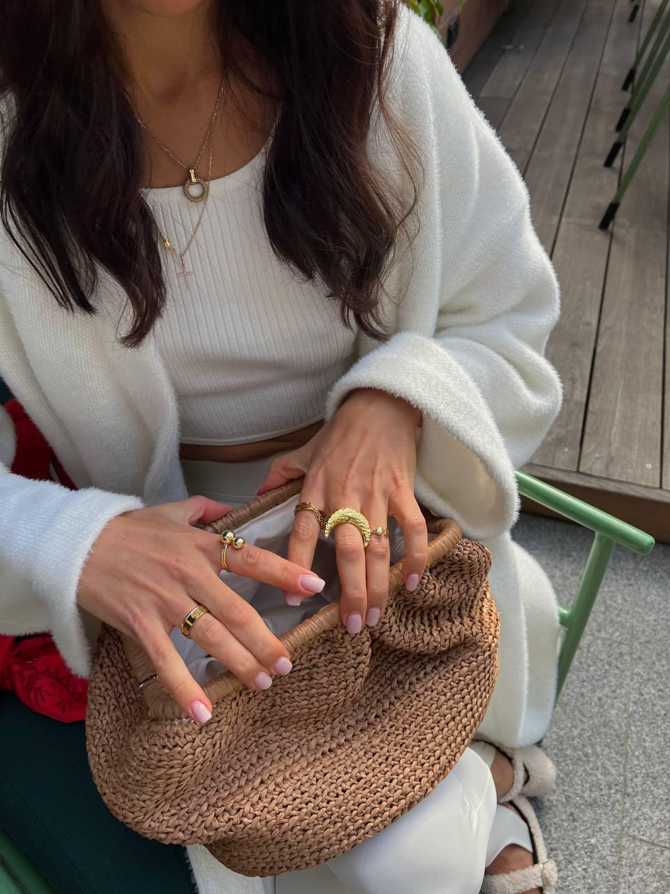 CLUTCH — BROWN