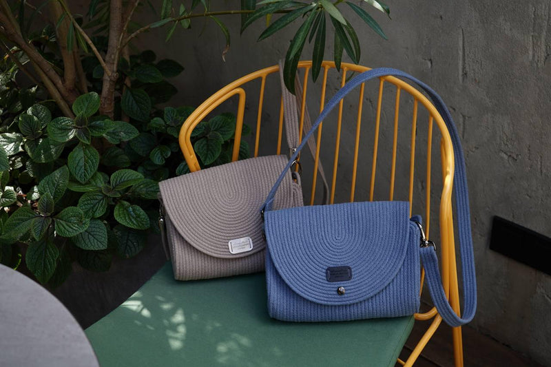 COTTON CROSSBODY BAG — SPIRAL