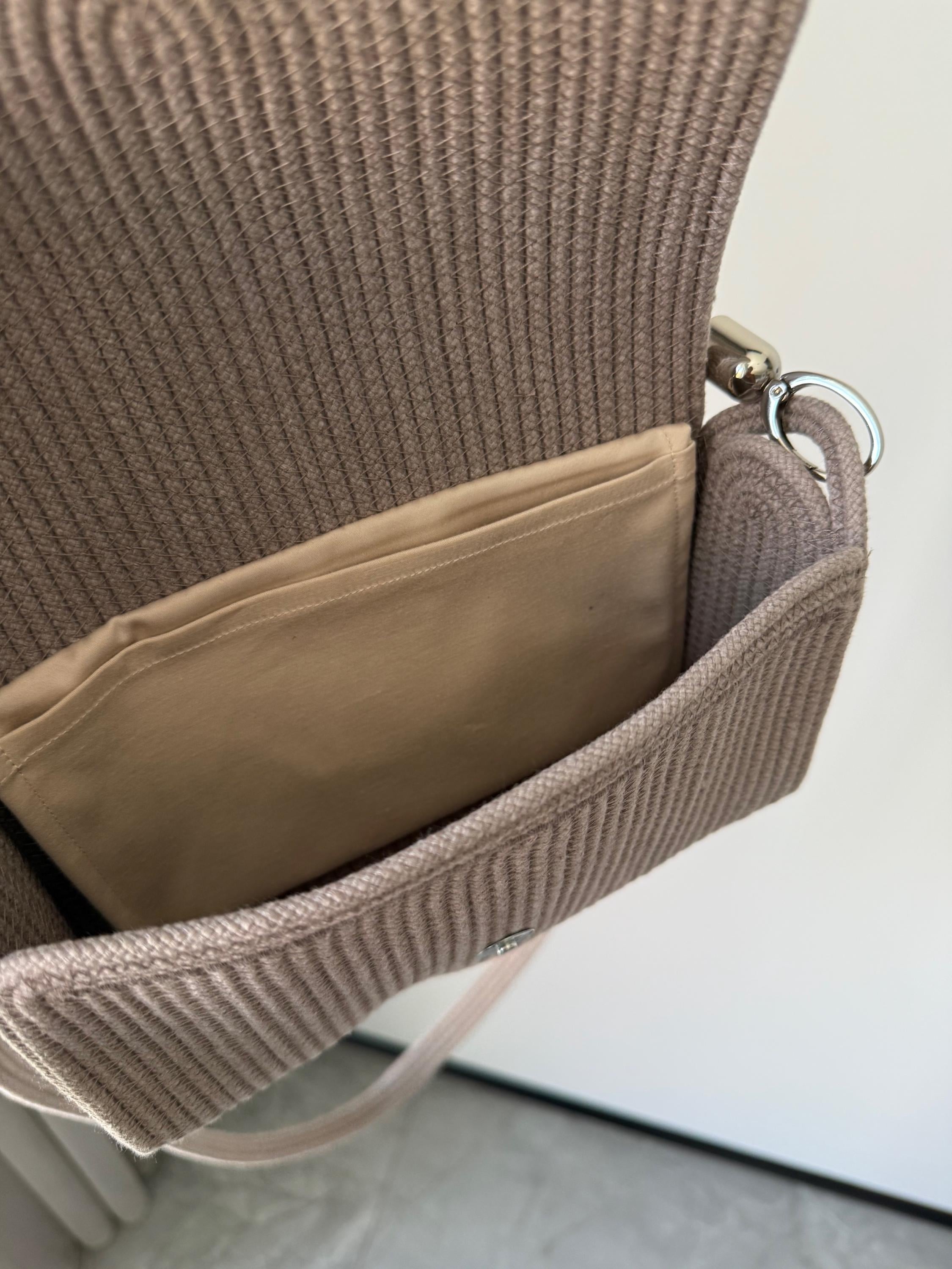 COTTON CROSSBODY BAG — SPIRAL
