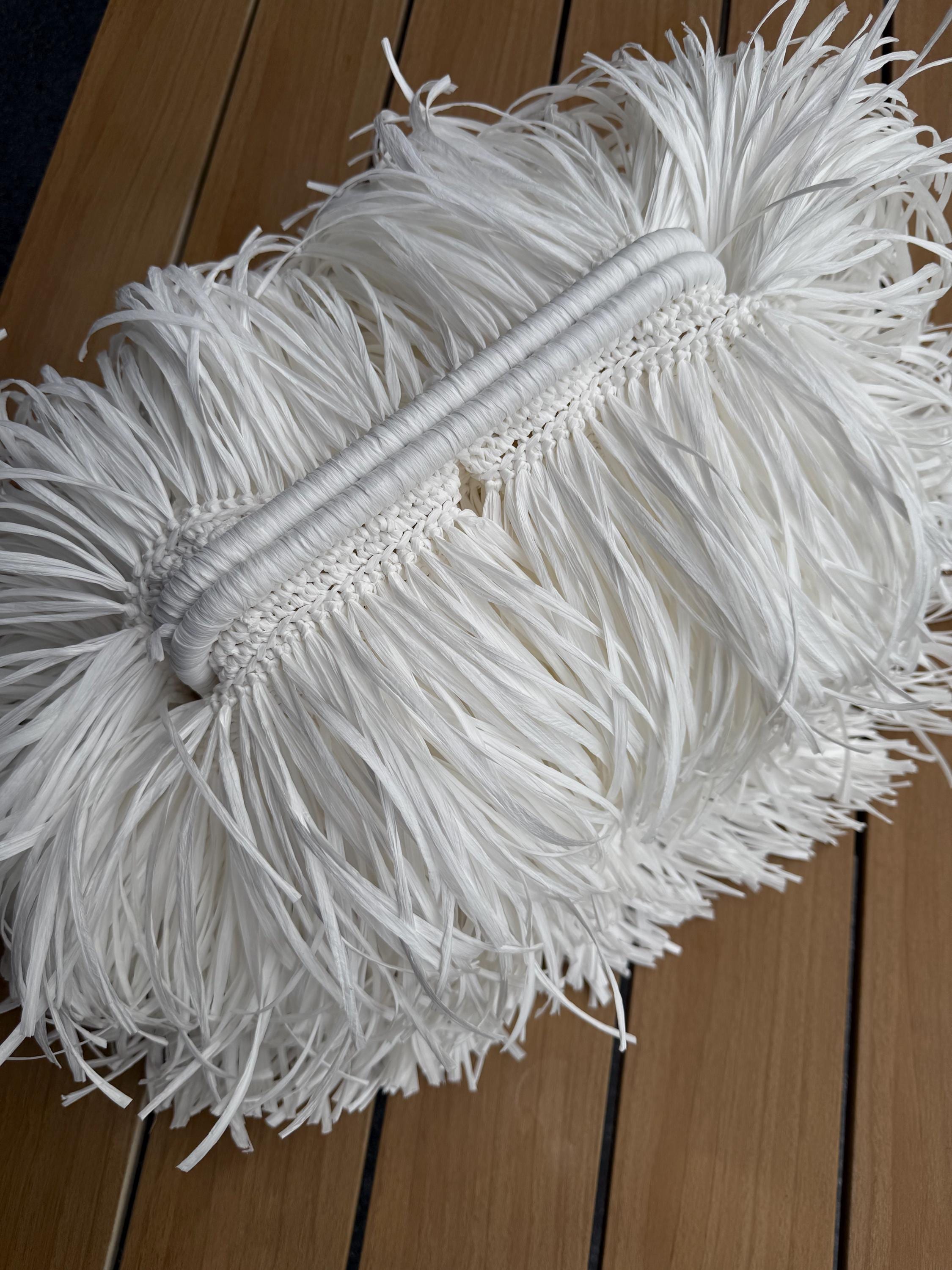 TEXTURE CLUTCH — WHITE — view 5
