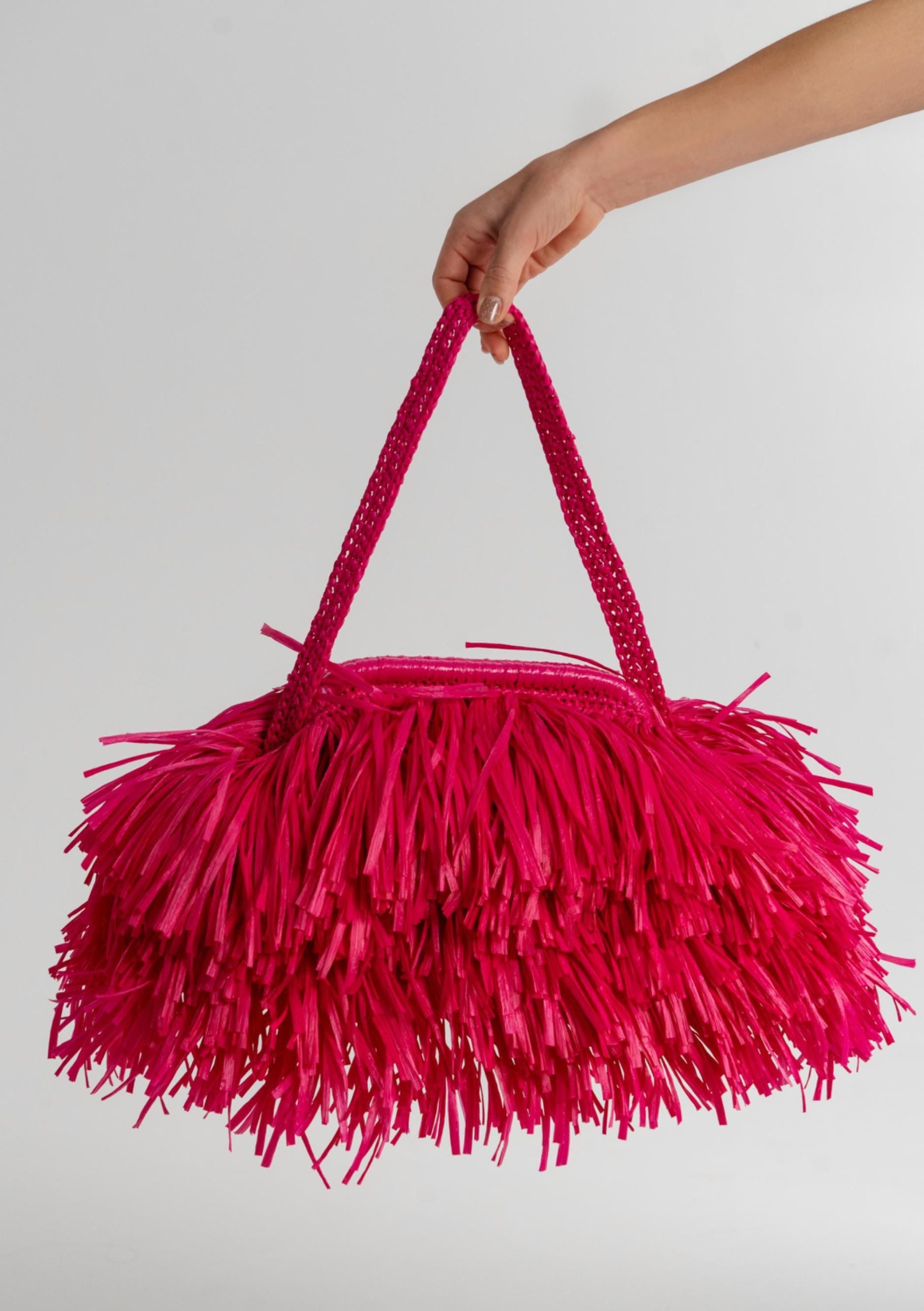 TEXTURE CLUTCH — MAGENTA — view 7