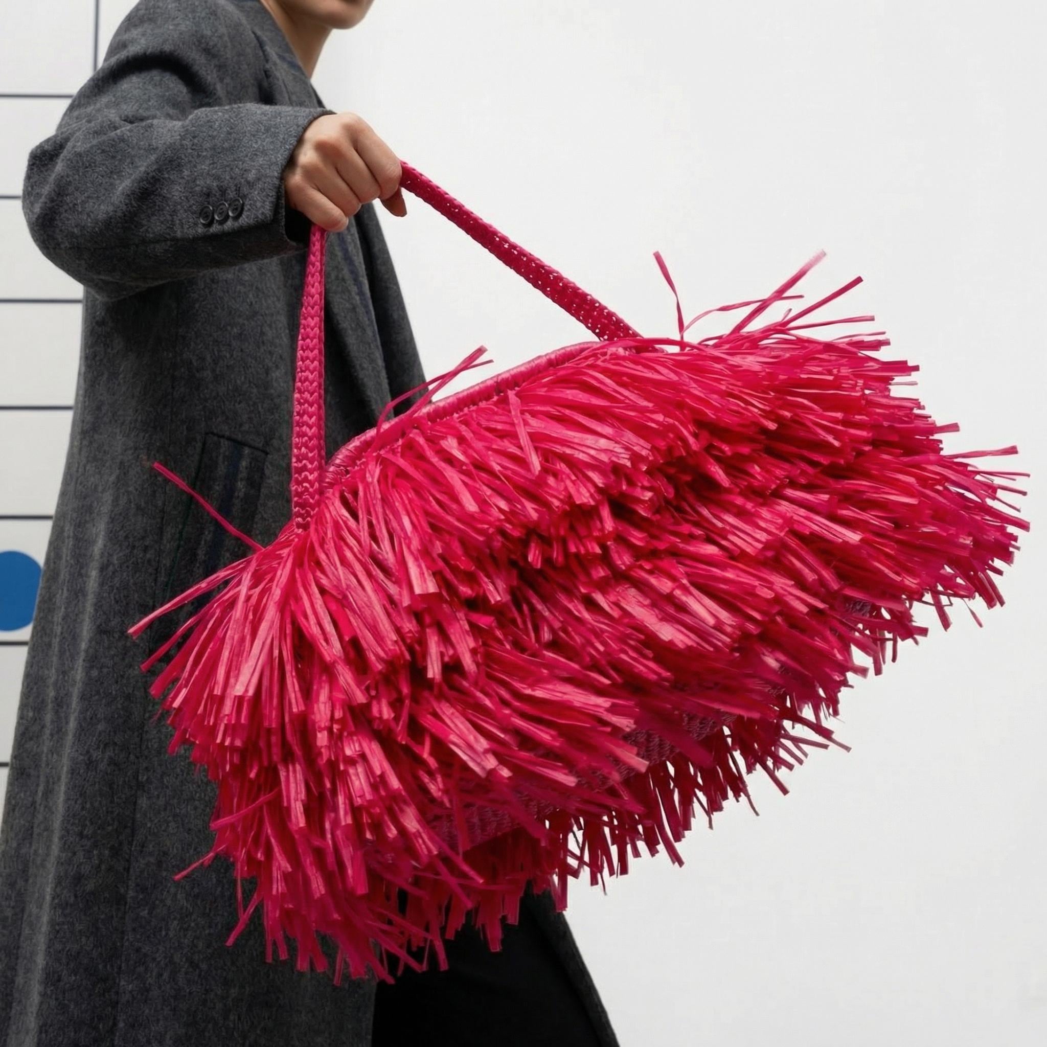 TEXTURE CLUTCH — MAGENTA — view 8