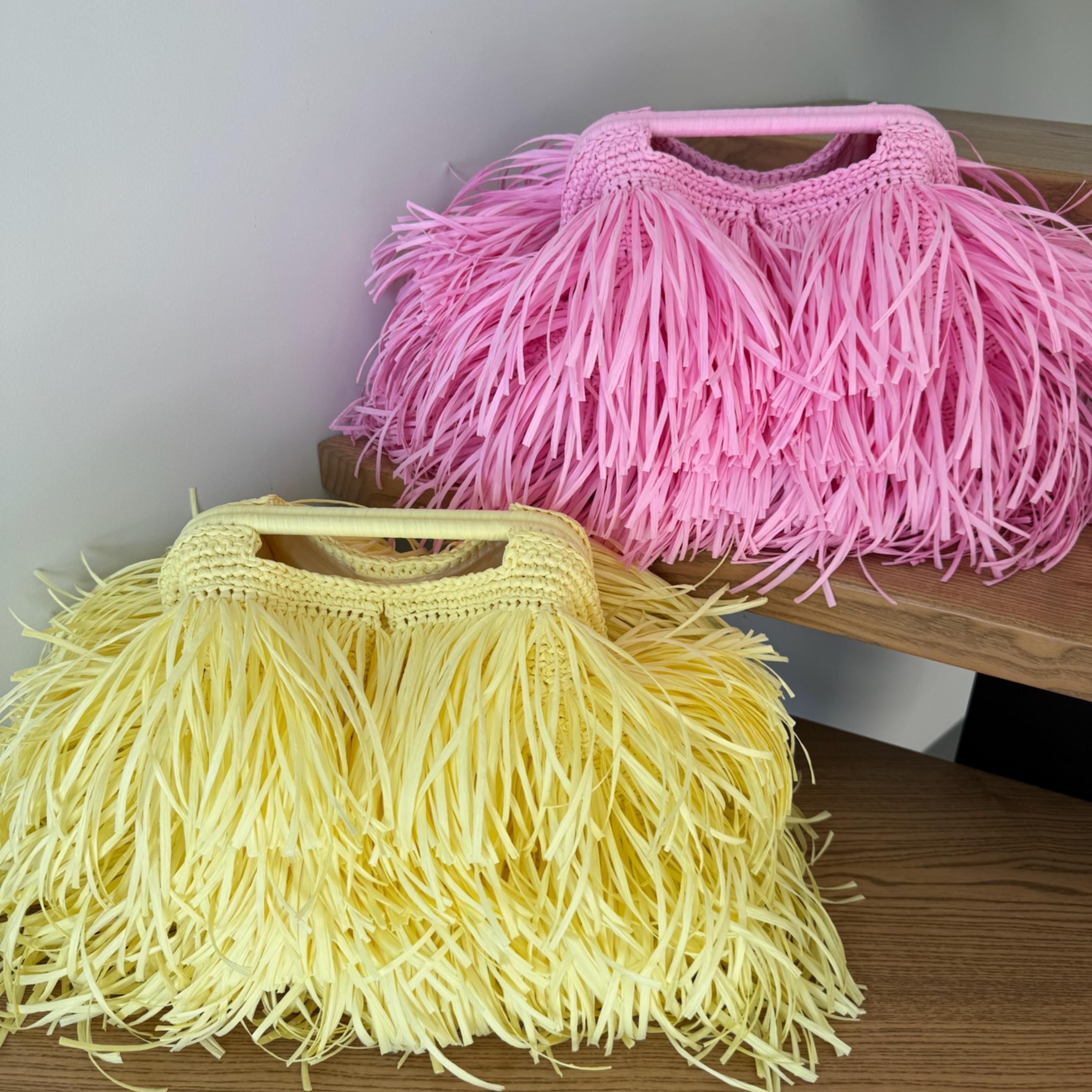 SHAGGY BAG — YELLOW — view 2