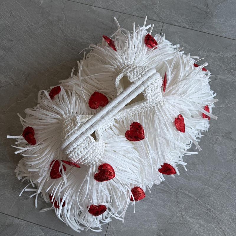 SHAGGY BAG — WHITE — view 1