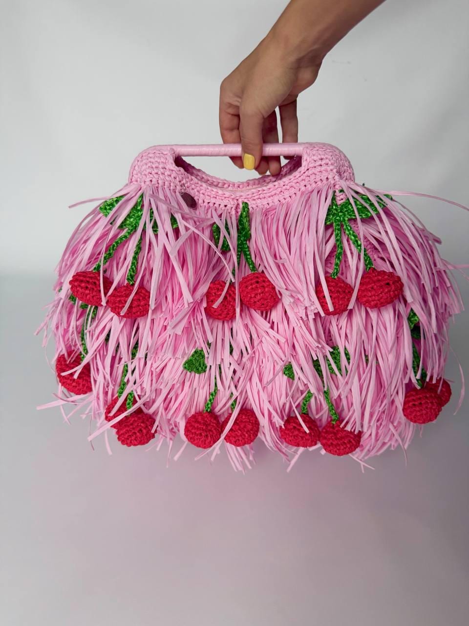 SHAGGY BAG — PINK — view 4