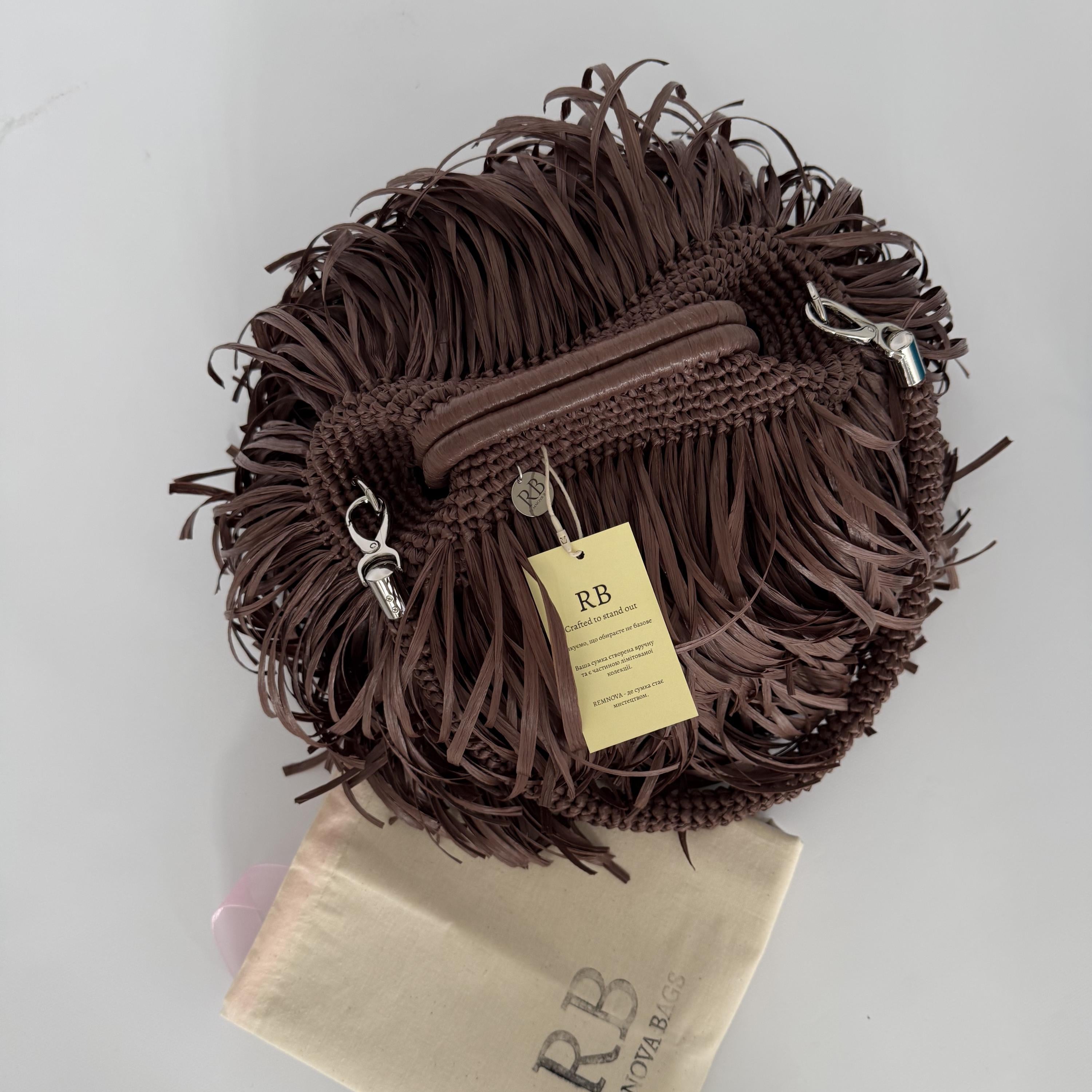MINI SHAGGY BAG — CHOCOLATE — view 2