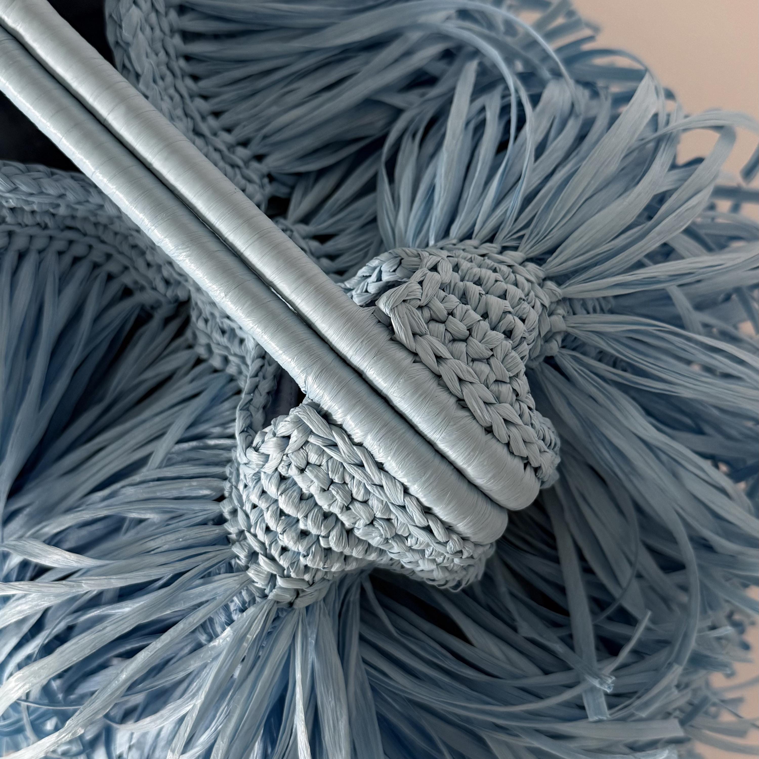 SHAGGY BAG — SKY BLUE — view 5
