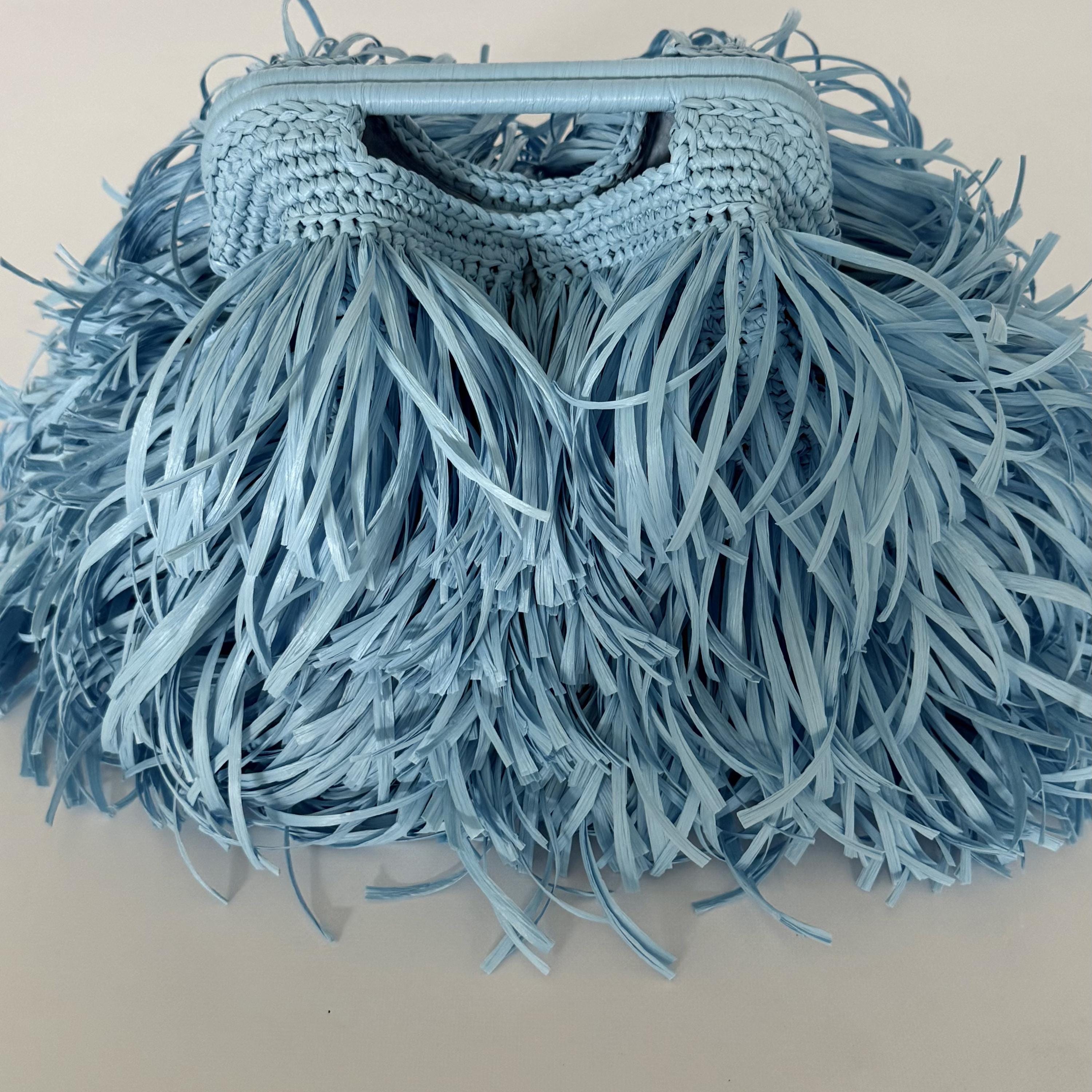SHAGGY BAG — SKY BLUE — view 2