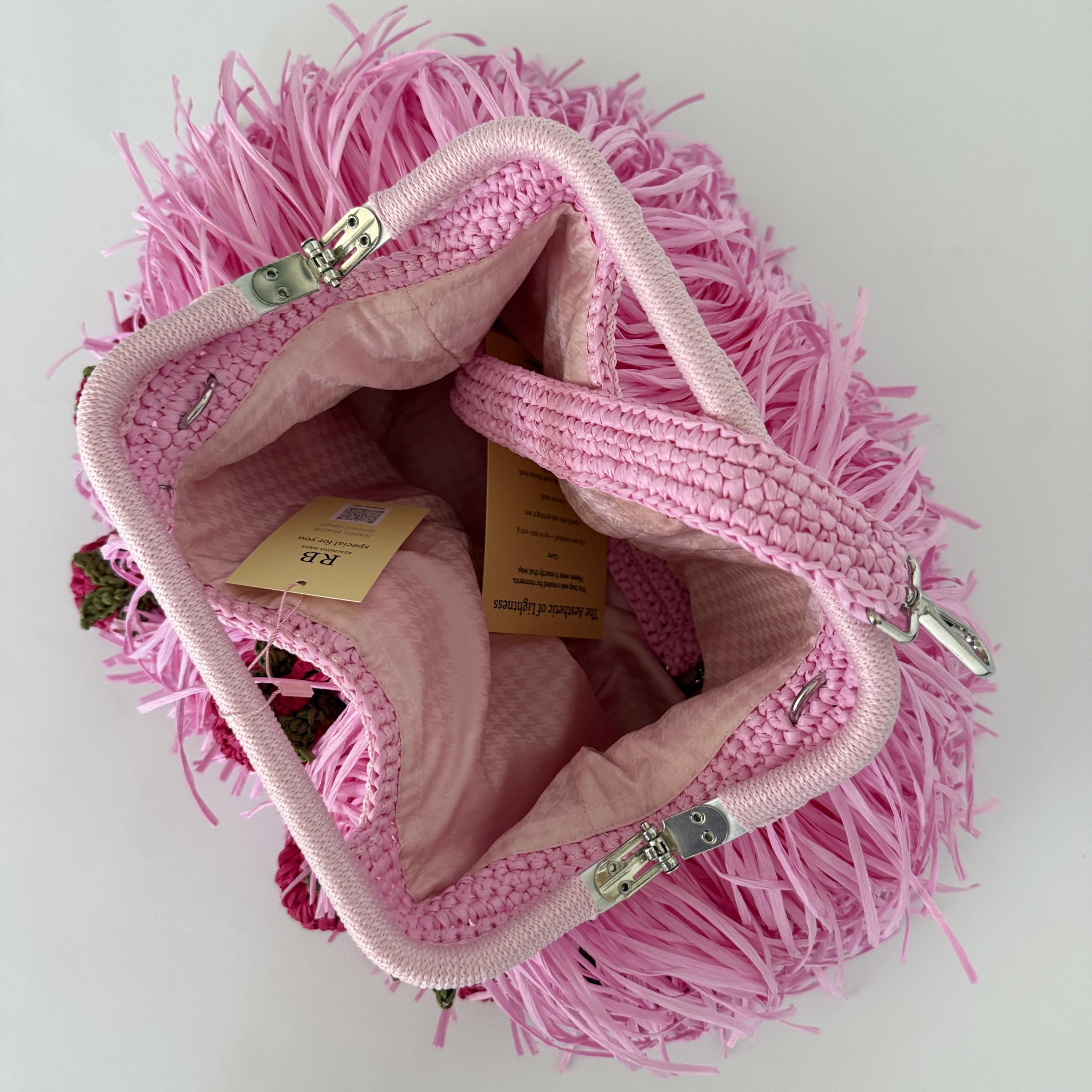 SHAGGY BAG — PINK — view 5