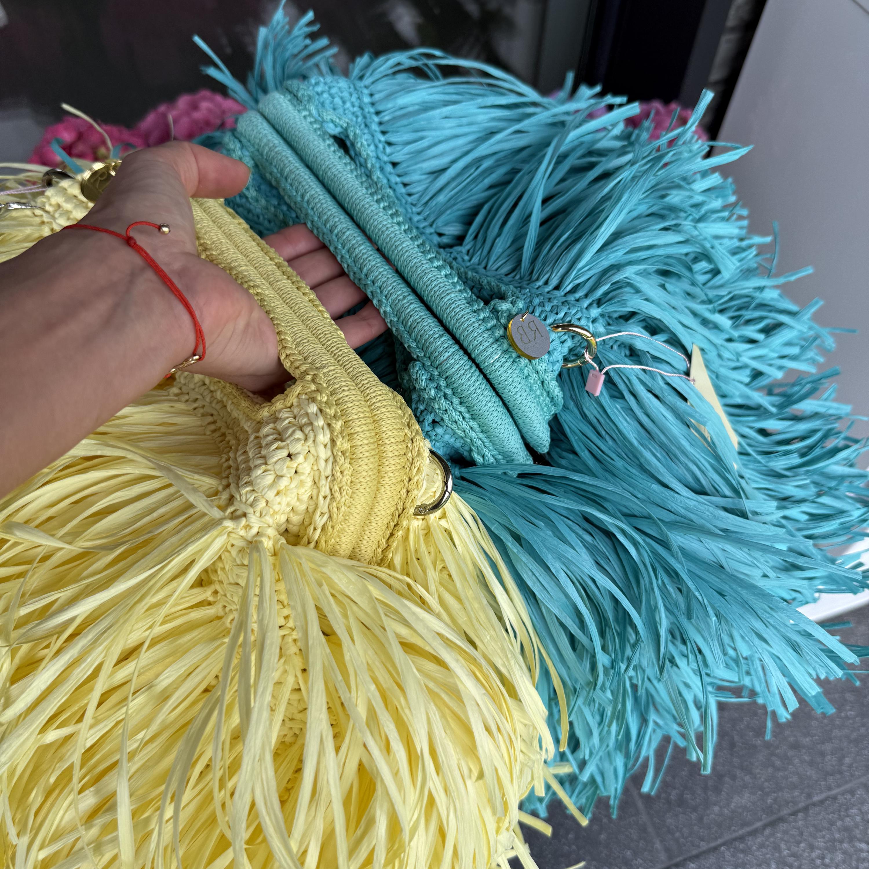 SHAGGY BAG — BRIGHT BLUE — view 5