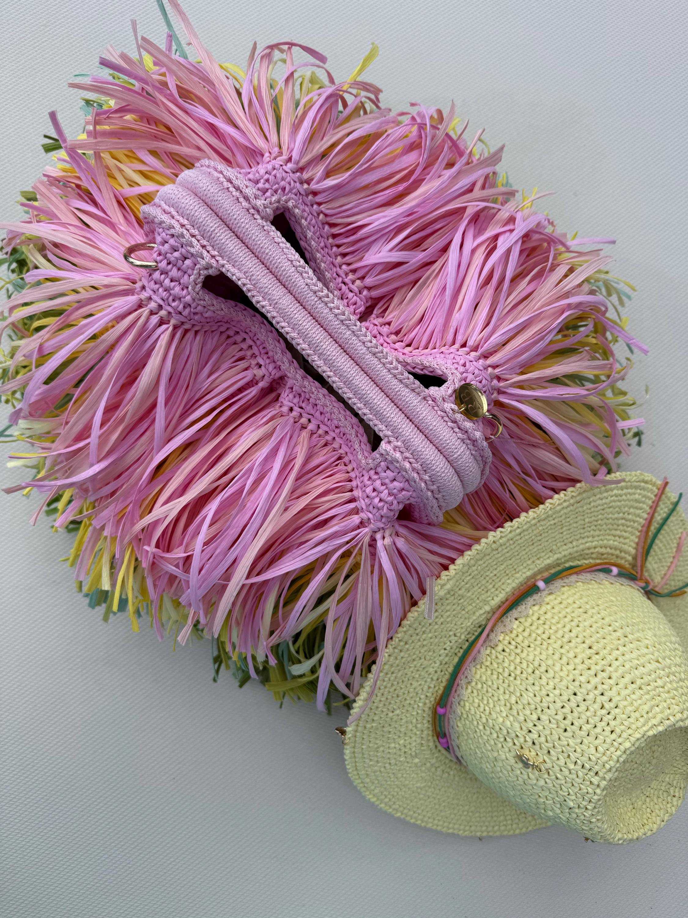FRINGE BAG — MULTICOLOR