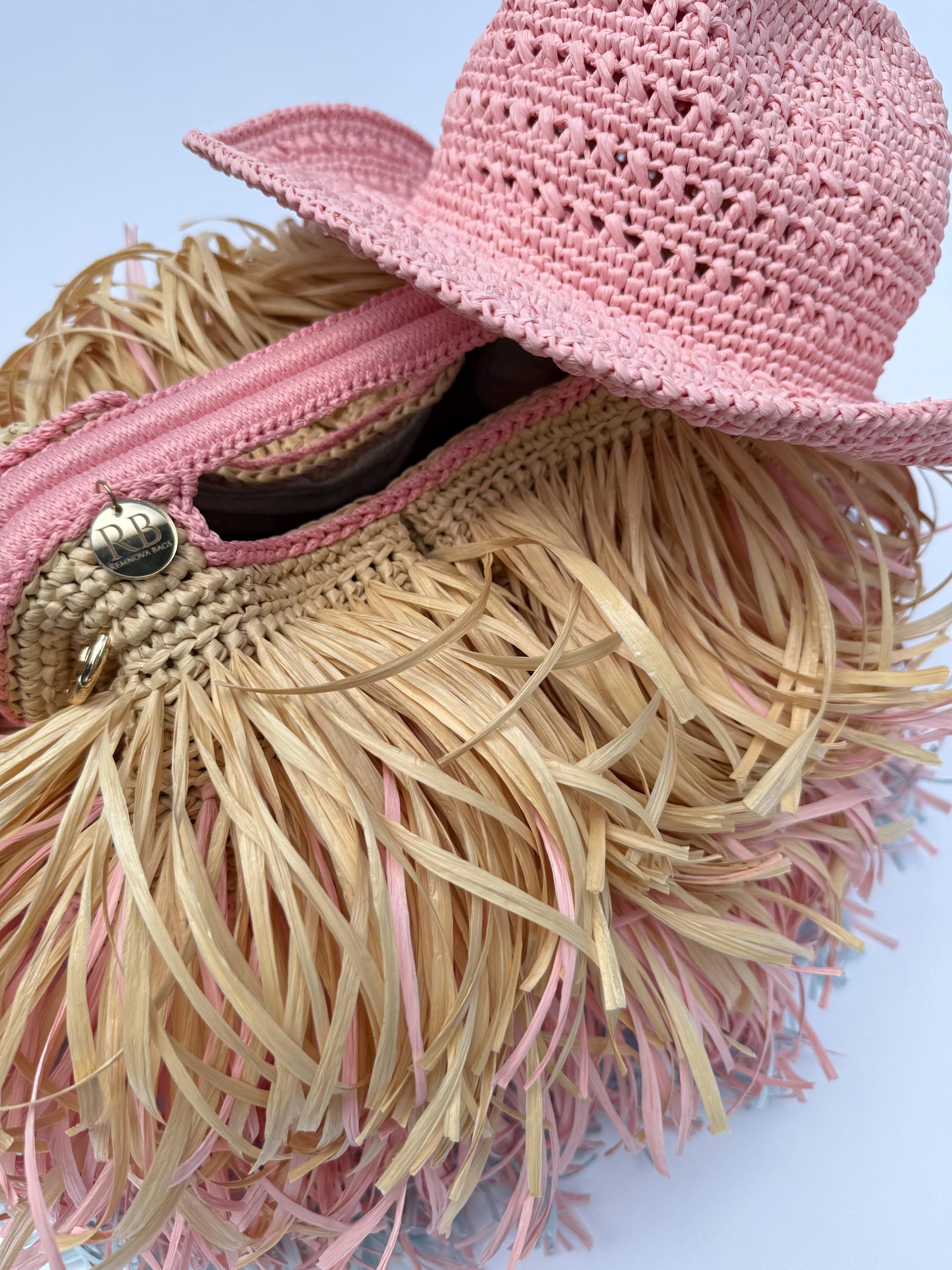FRINGE BAG — COLOR BLOCK