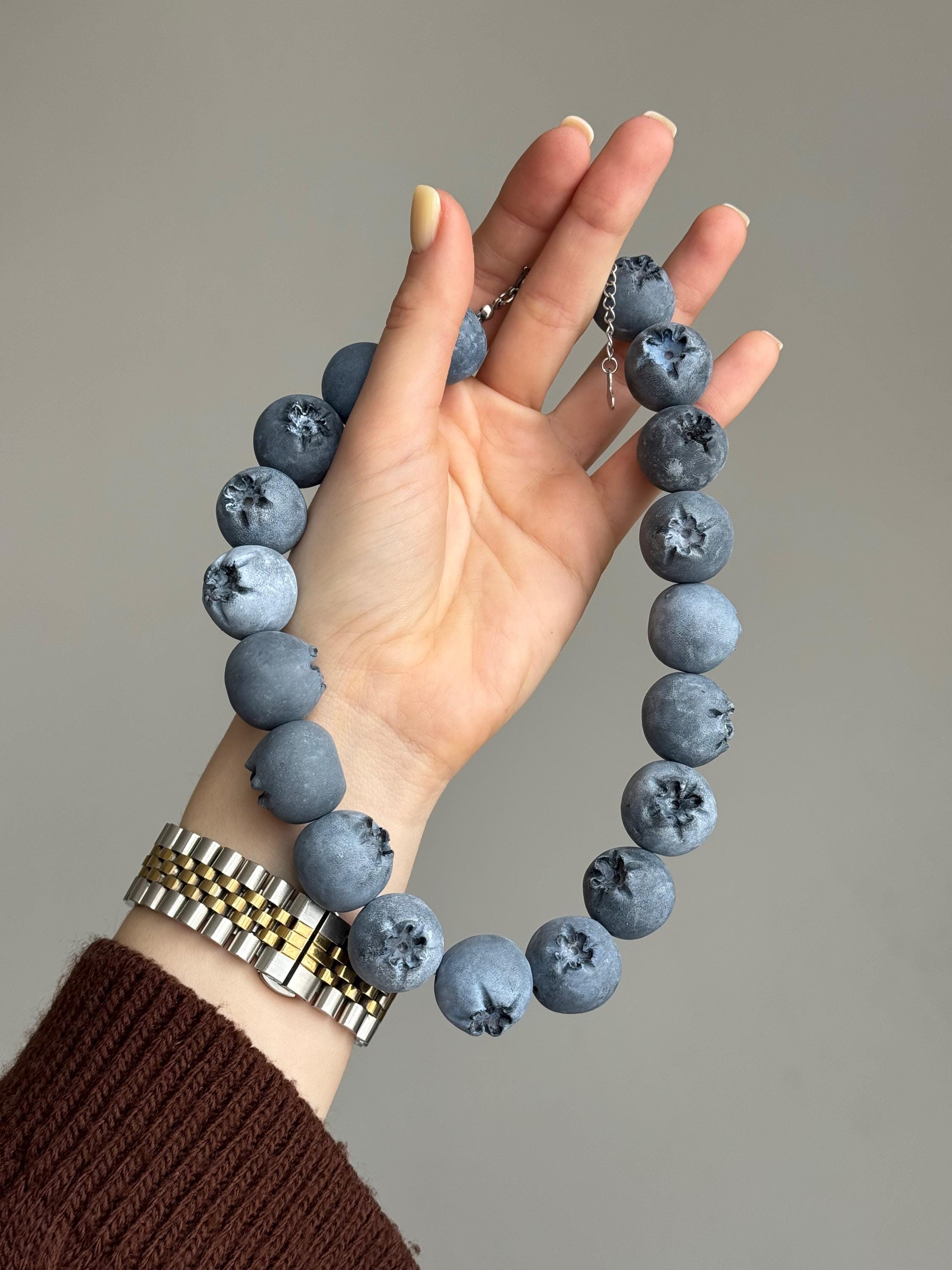 BLUEBERRY NECKLACE & BRACELET