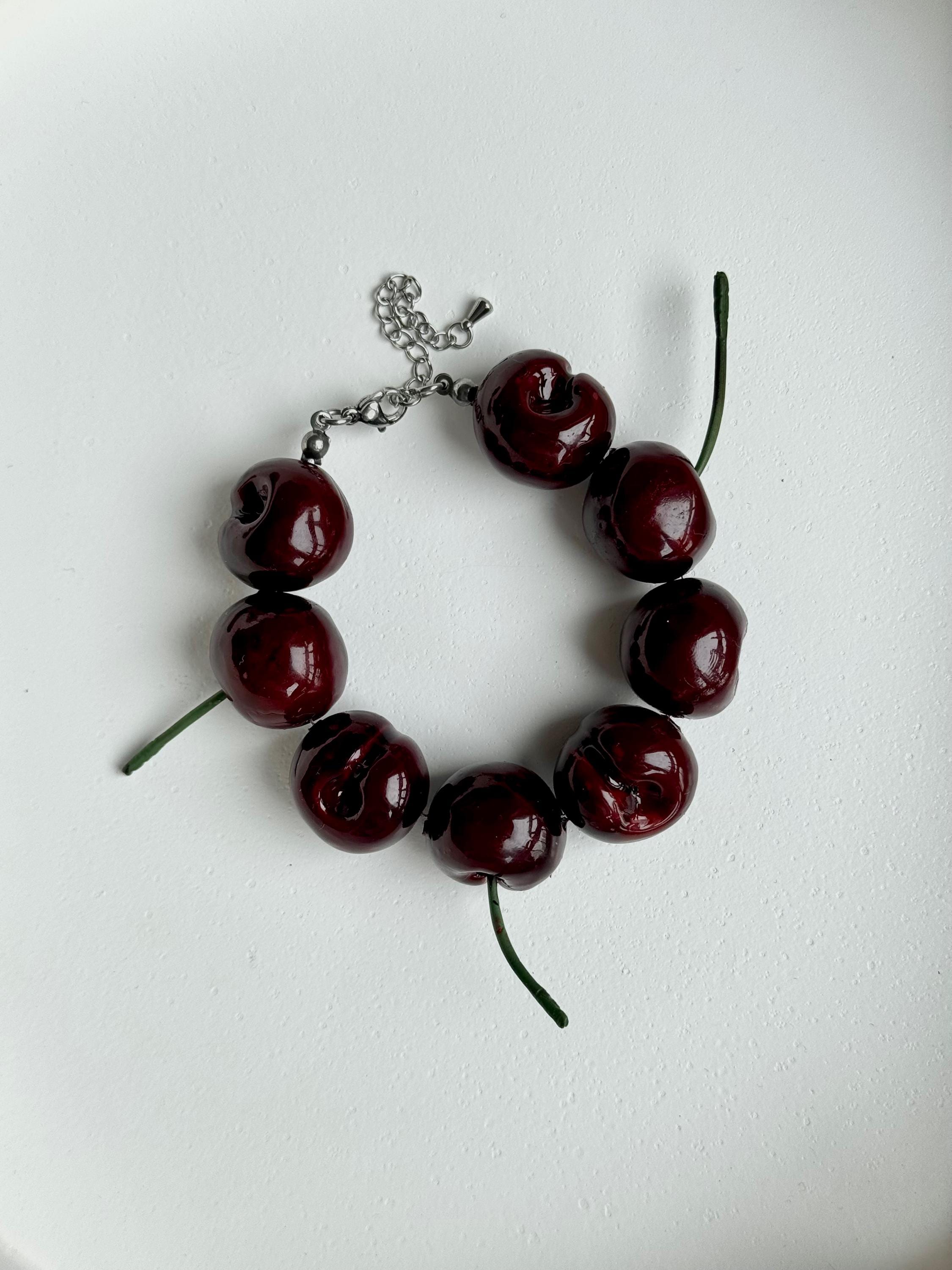 CHERRY NECKLACE & BRACELET