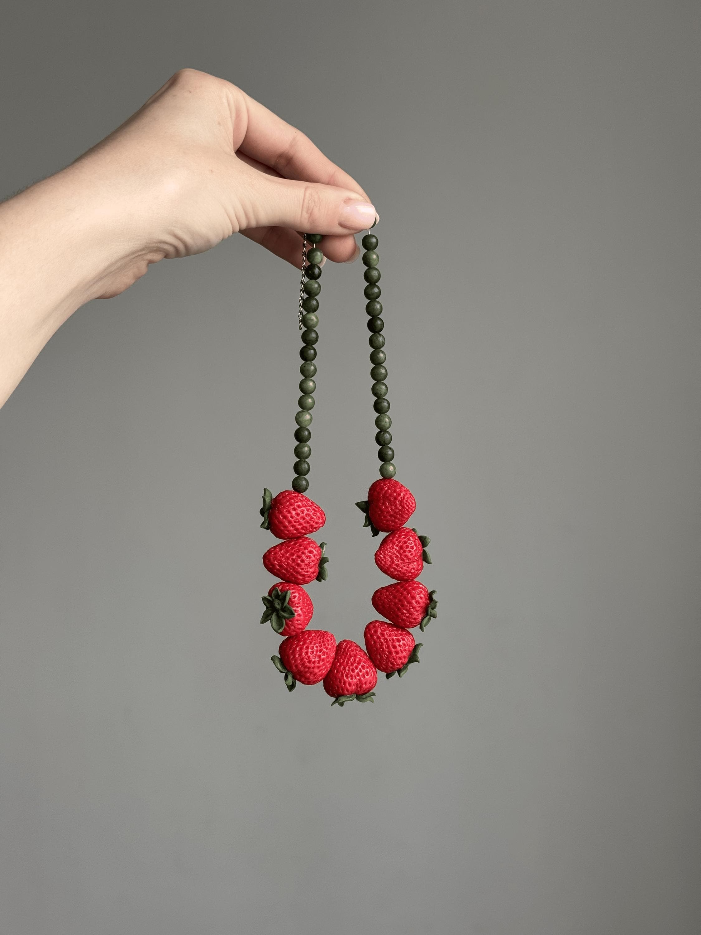 STRAWBERRY NECKLACE & BRACELET