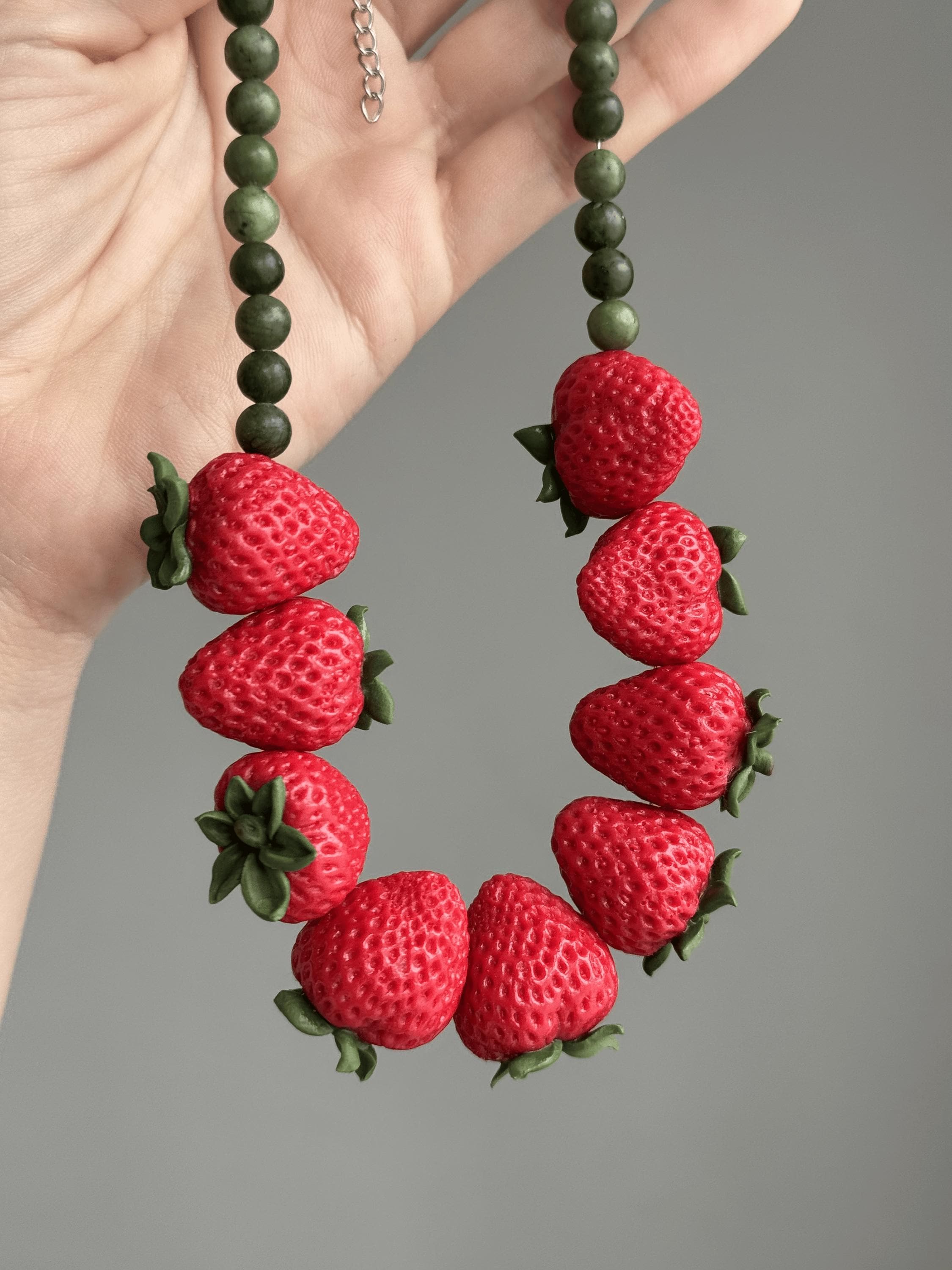 STRAWBERRY NECKLACE & BRACELET