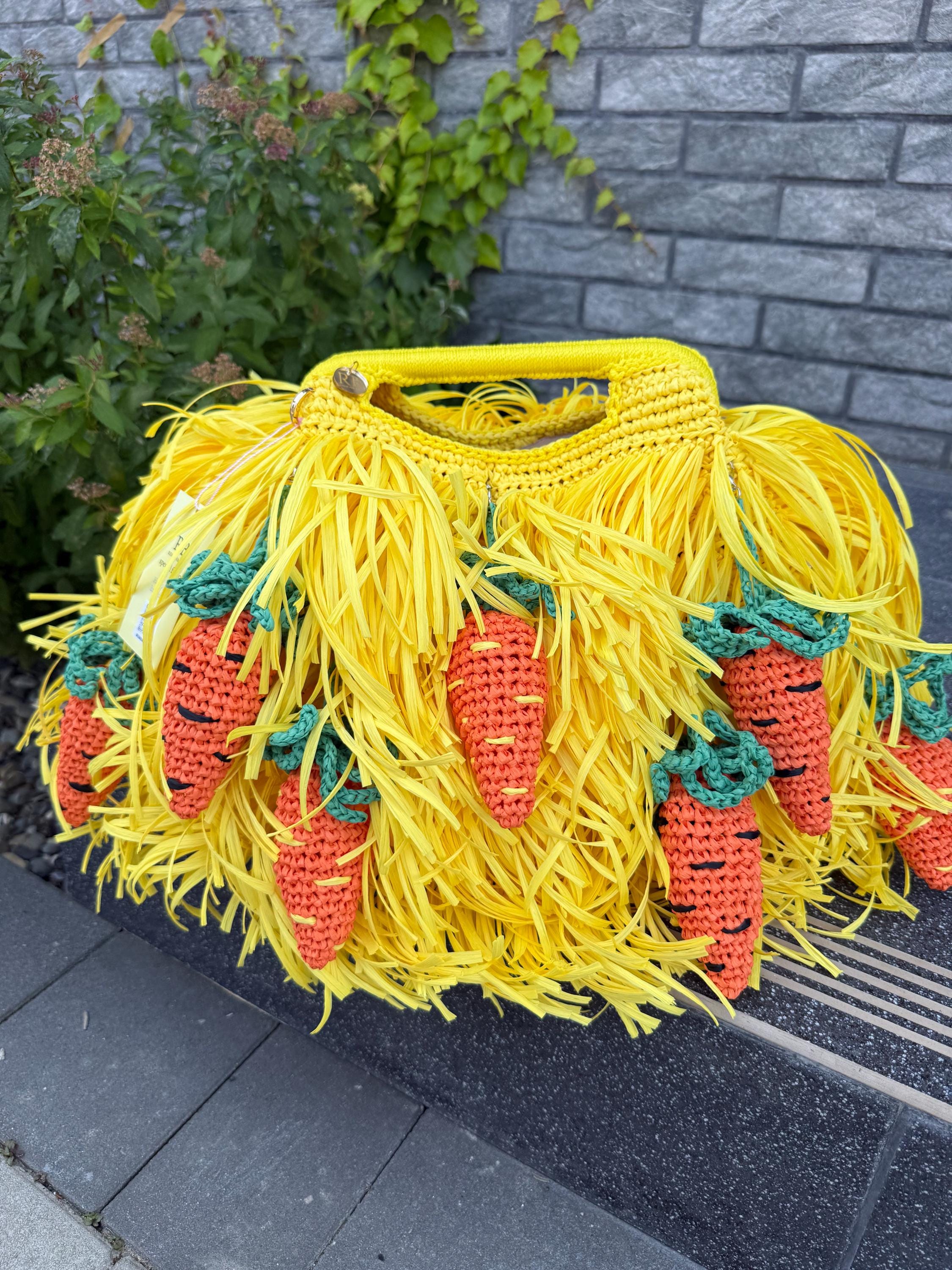 SHAGGY BAG — YELLOW — view 1