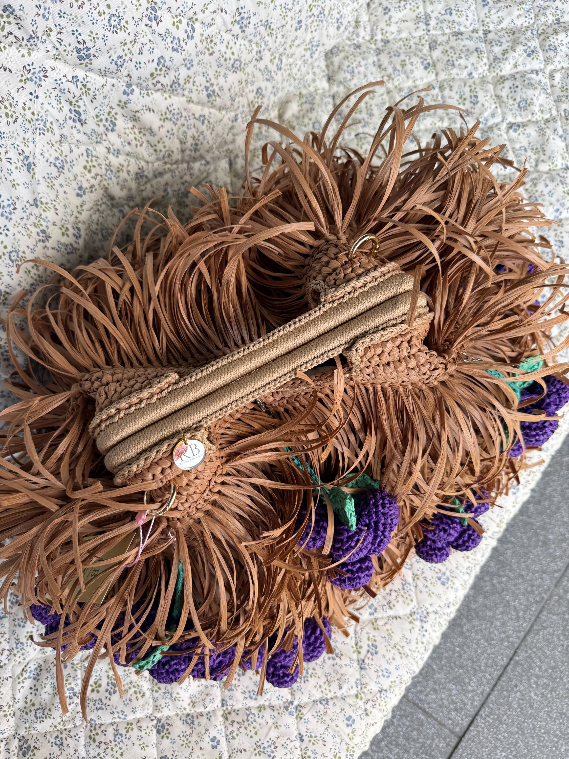 SHAGGY BAG — BROWN — view 5