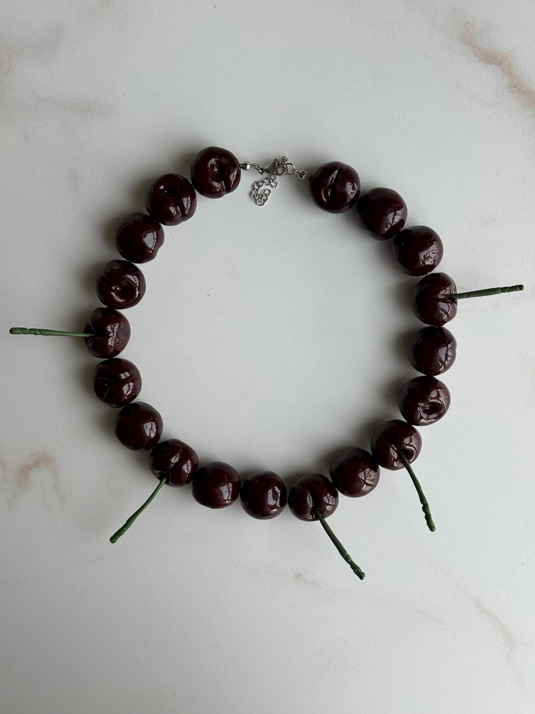 CHERRY NECKLACE & BRACELET