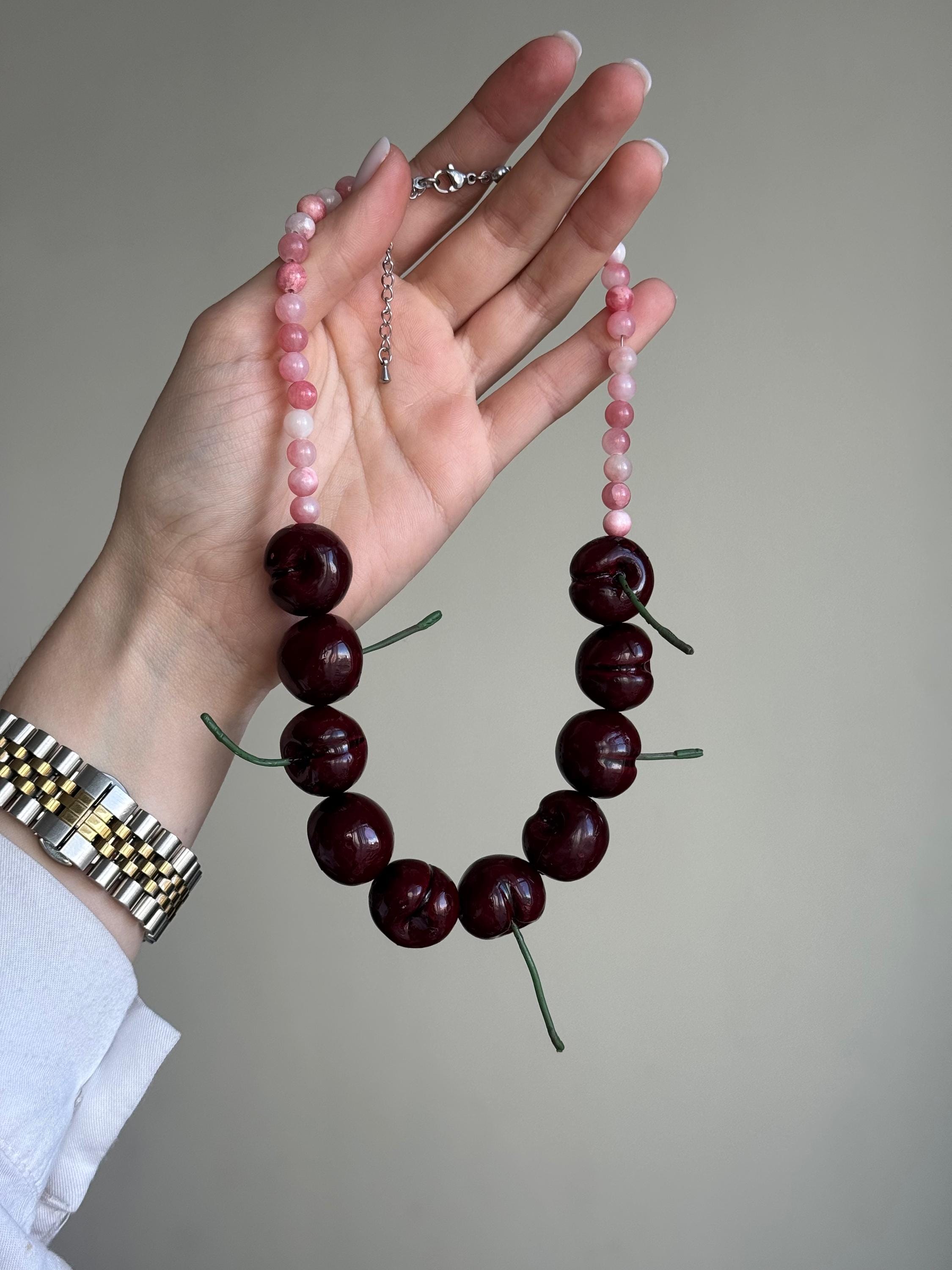 CHERRY NECKLACE & BRACELET