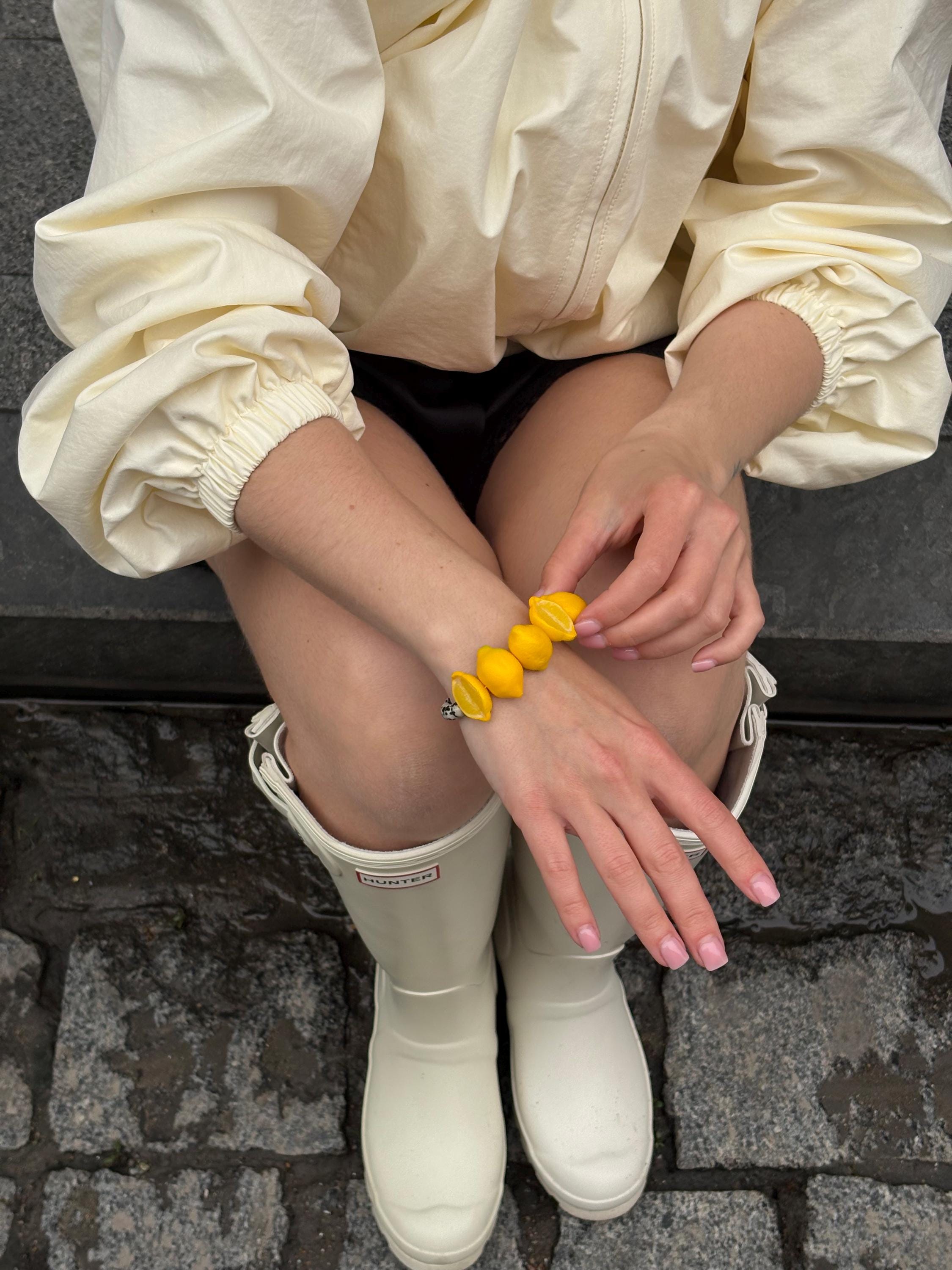 LEMON NECKLACE & BRACELET