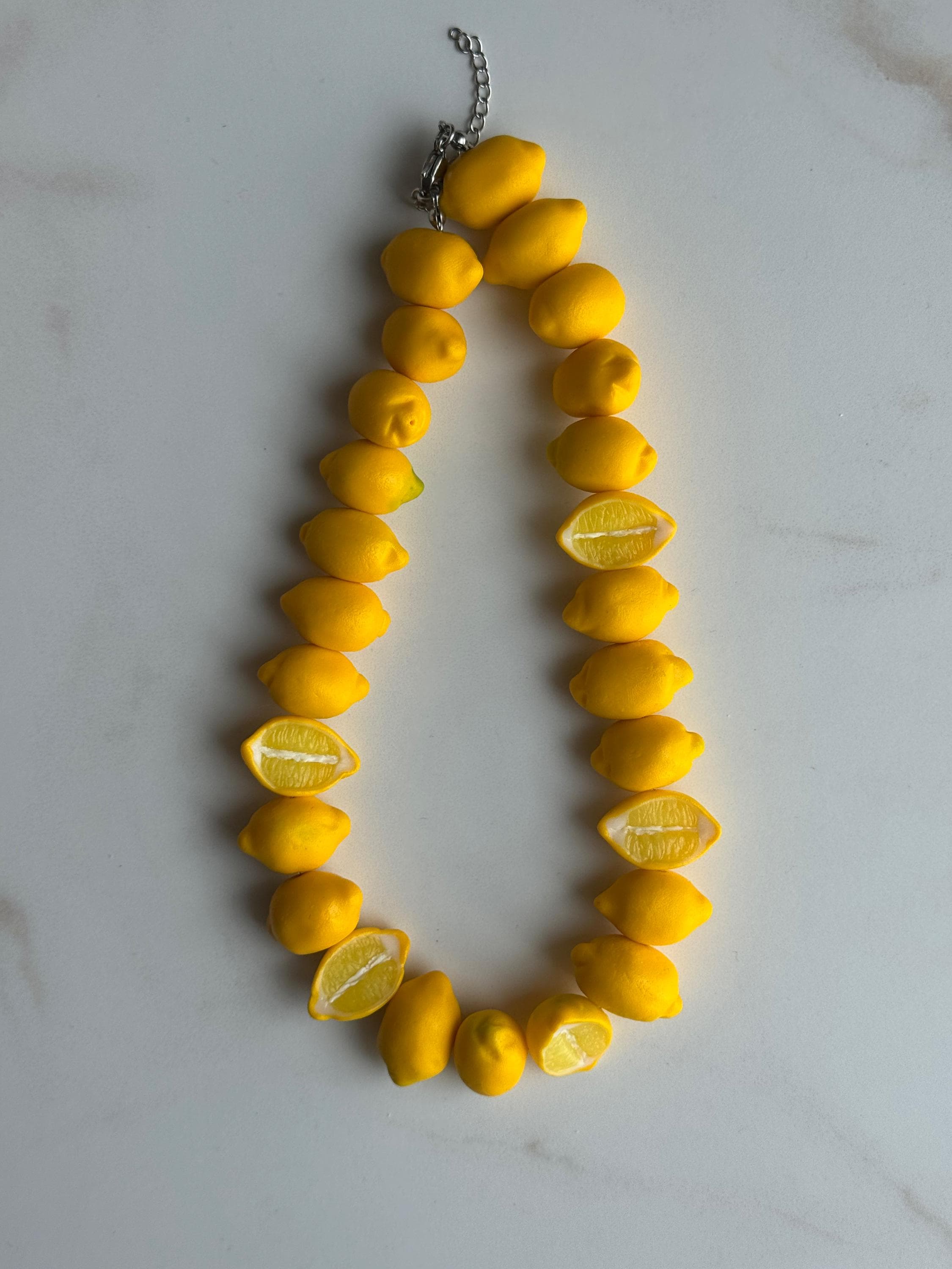 LEMON NECKLACE & BRACELET