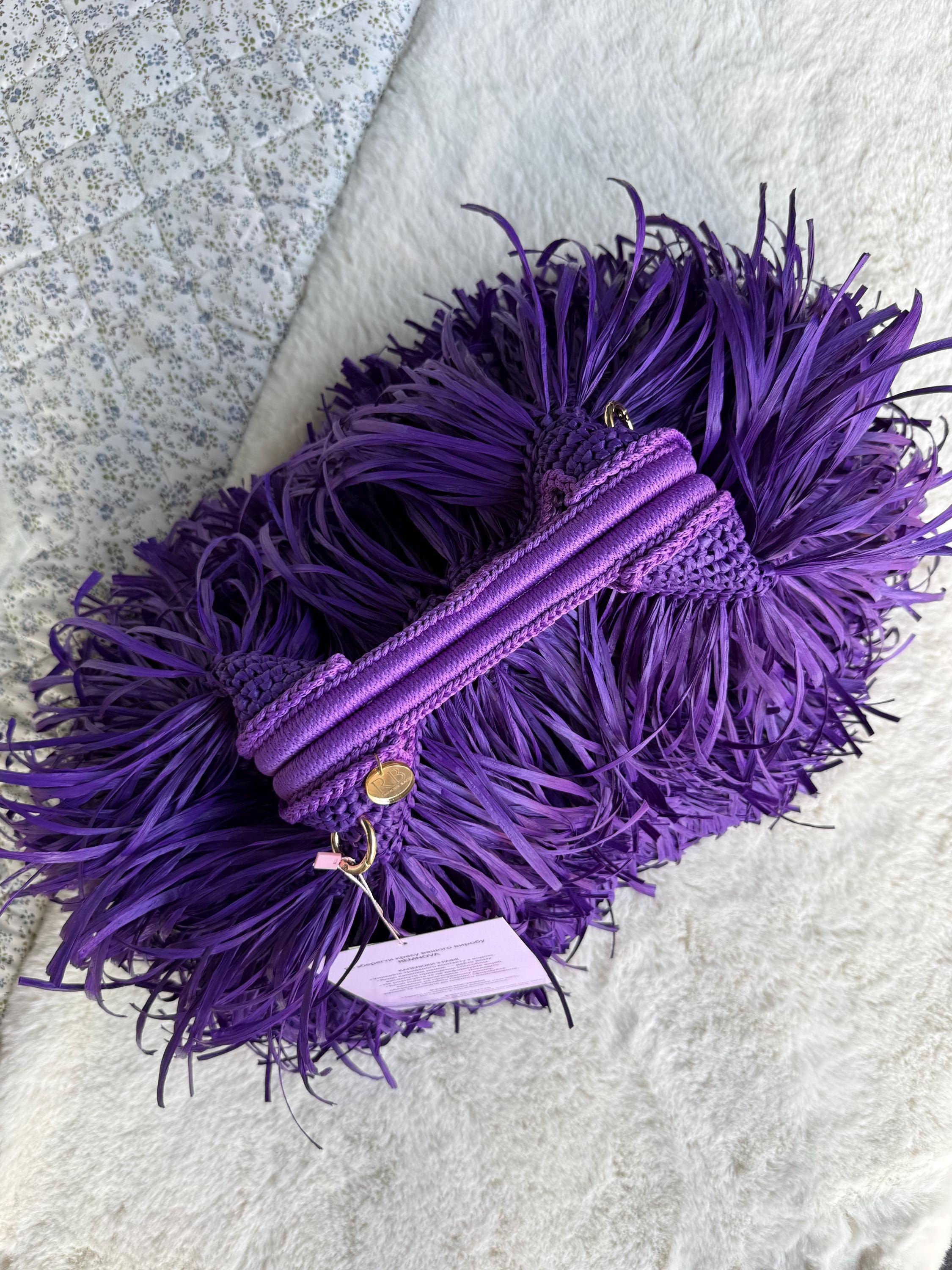 SHAGGY BAG — PURPLE — view 1