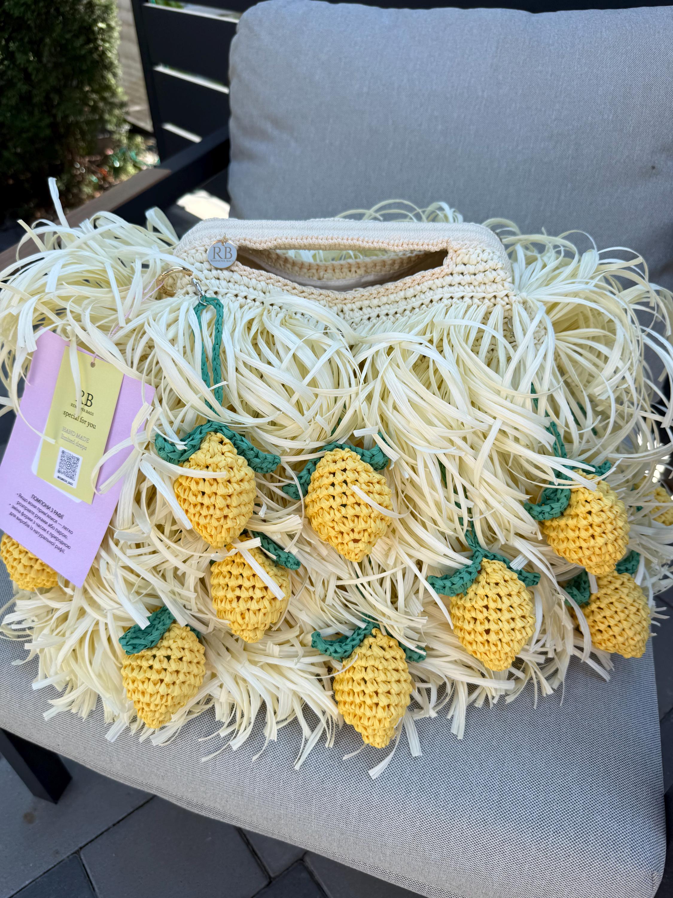 SHAGGY BAG — LEMON — view 3