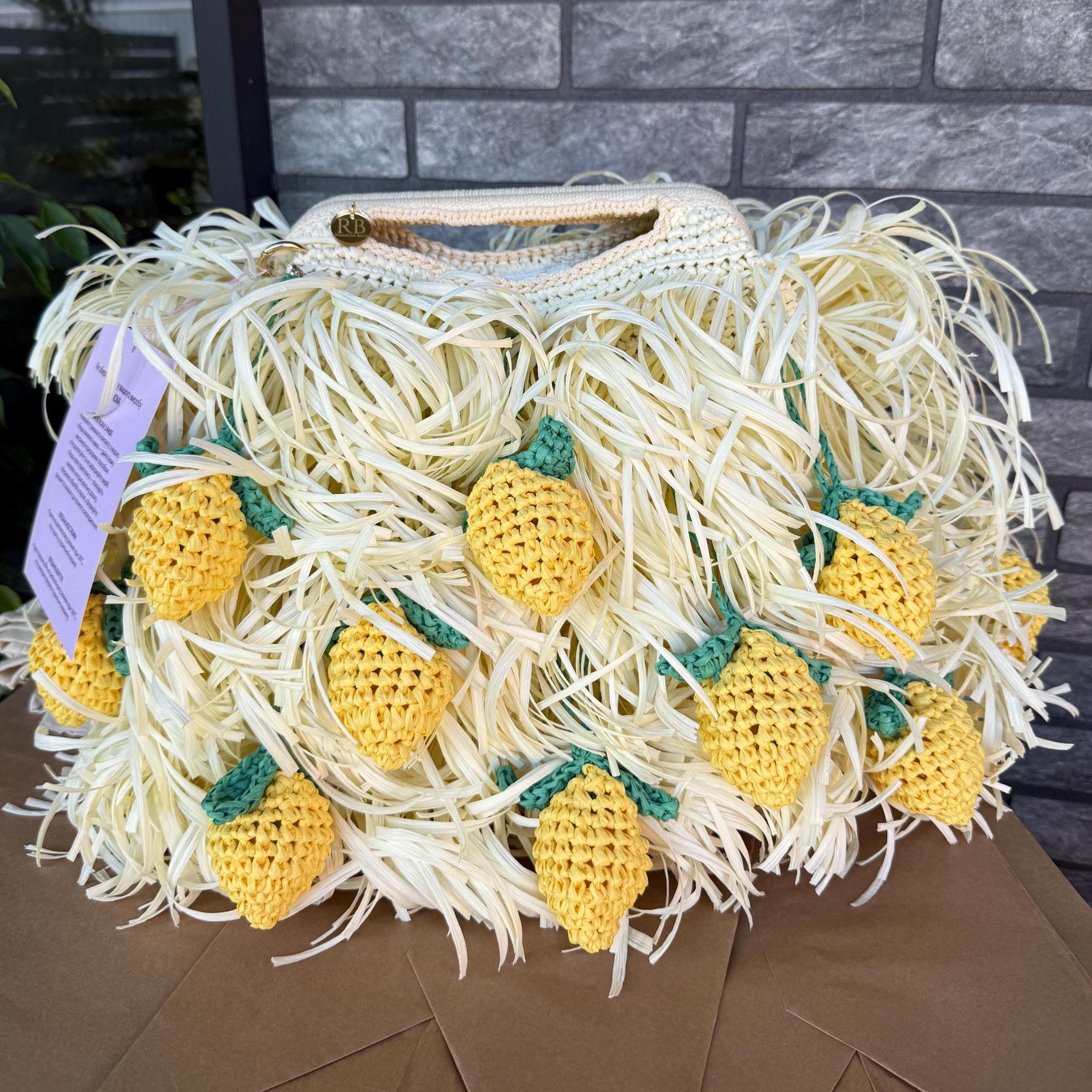 SHAGGY BAG — LEMON — view 6