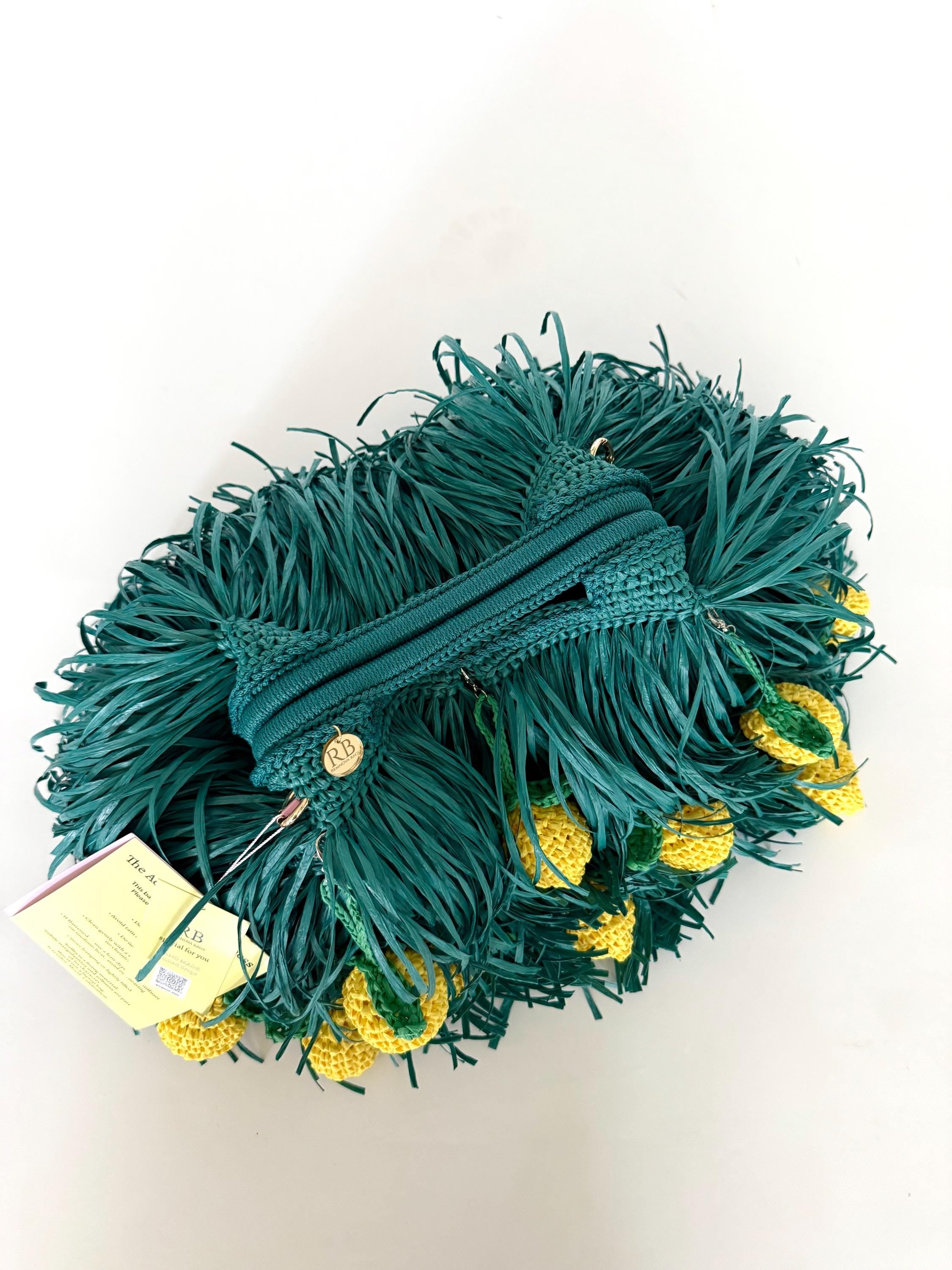 SHAGGY BAG — EMERALD — view 4