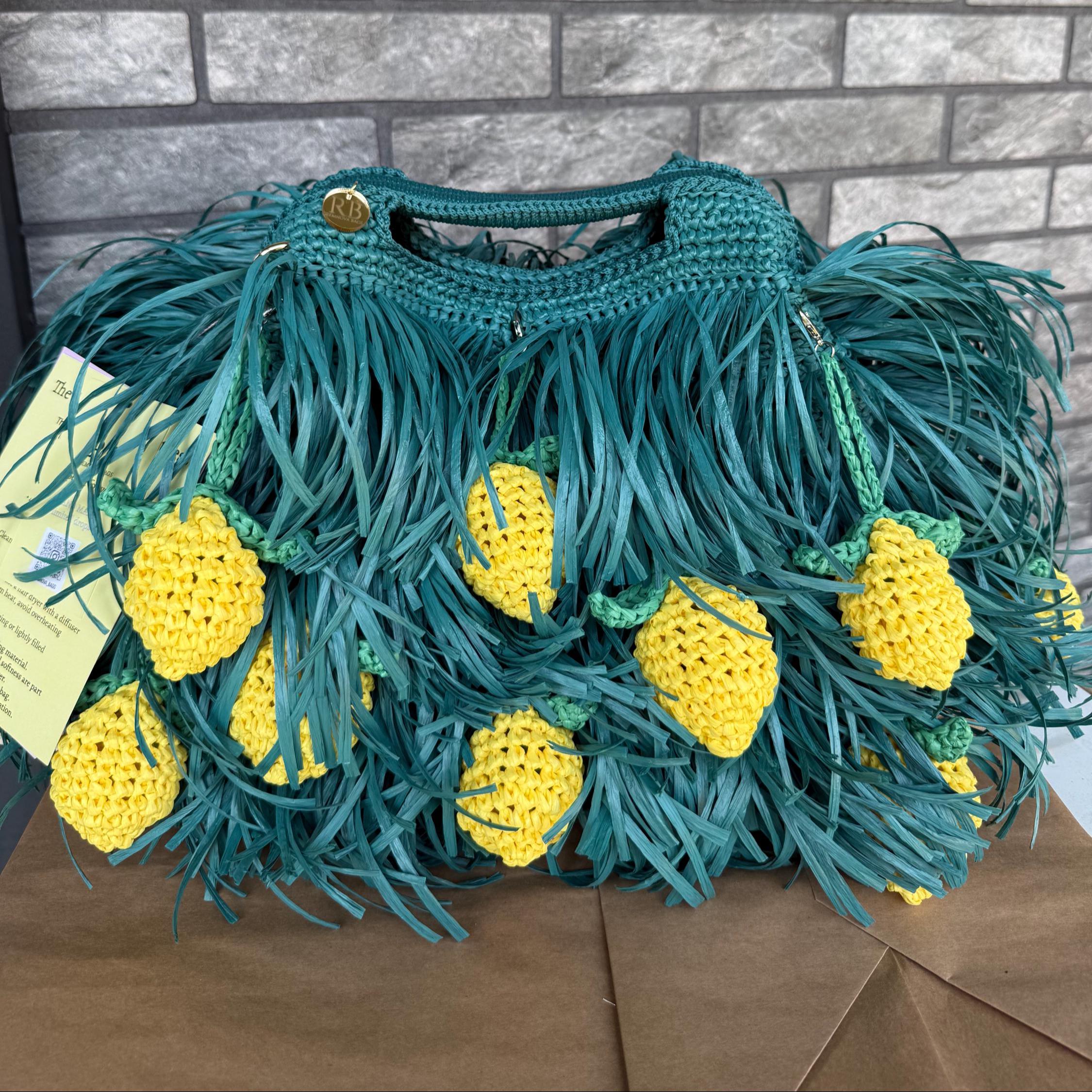 SHAGGY BAG — EMERALD — view 1
