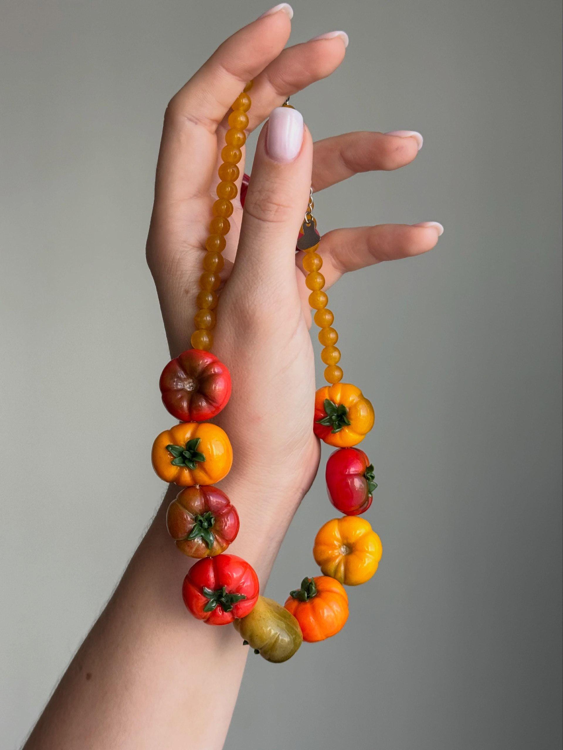 TOMATO NECKLACE