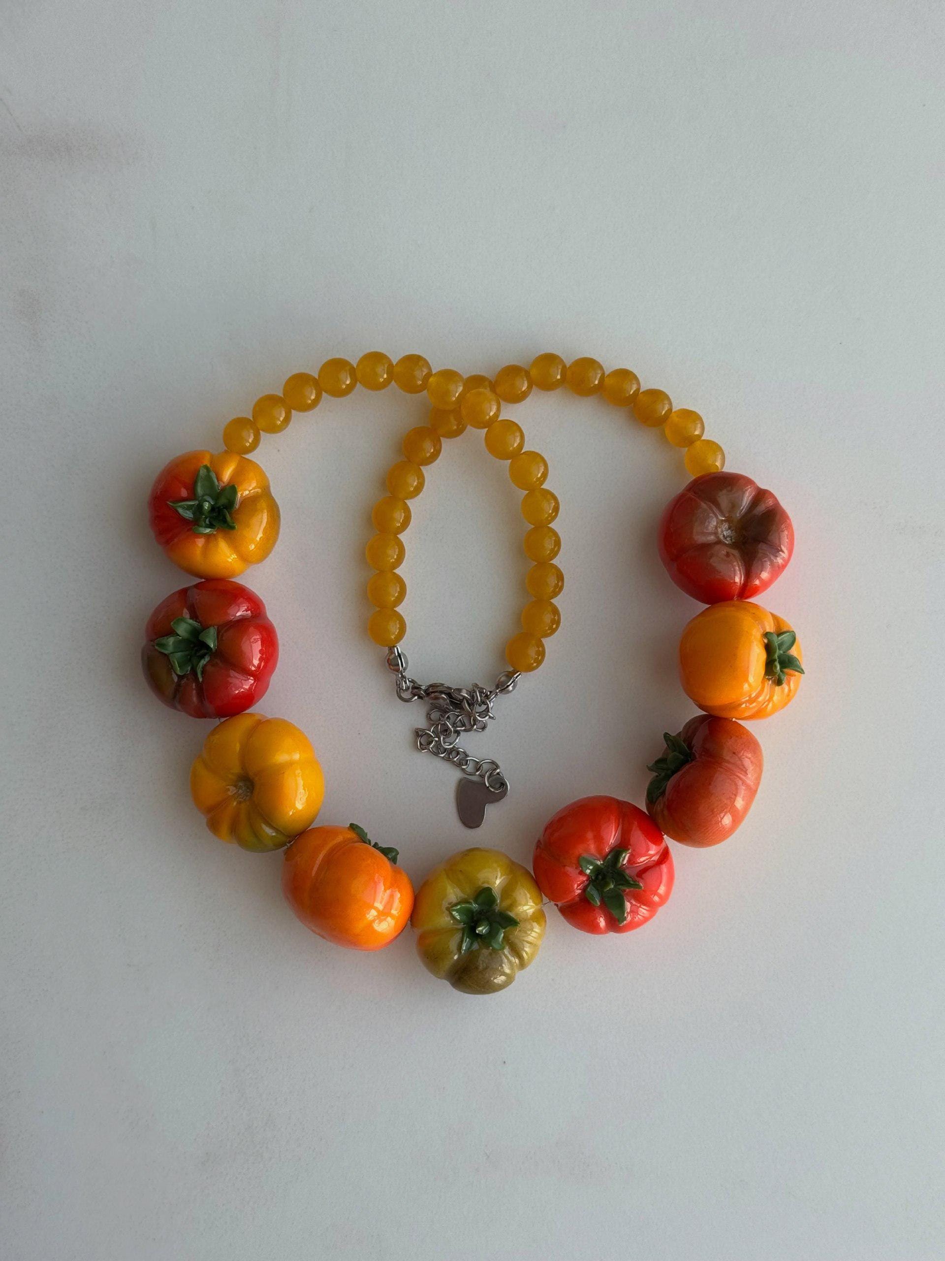 TOMATO NECKLACE