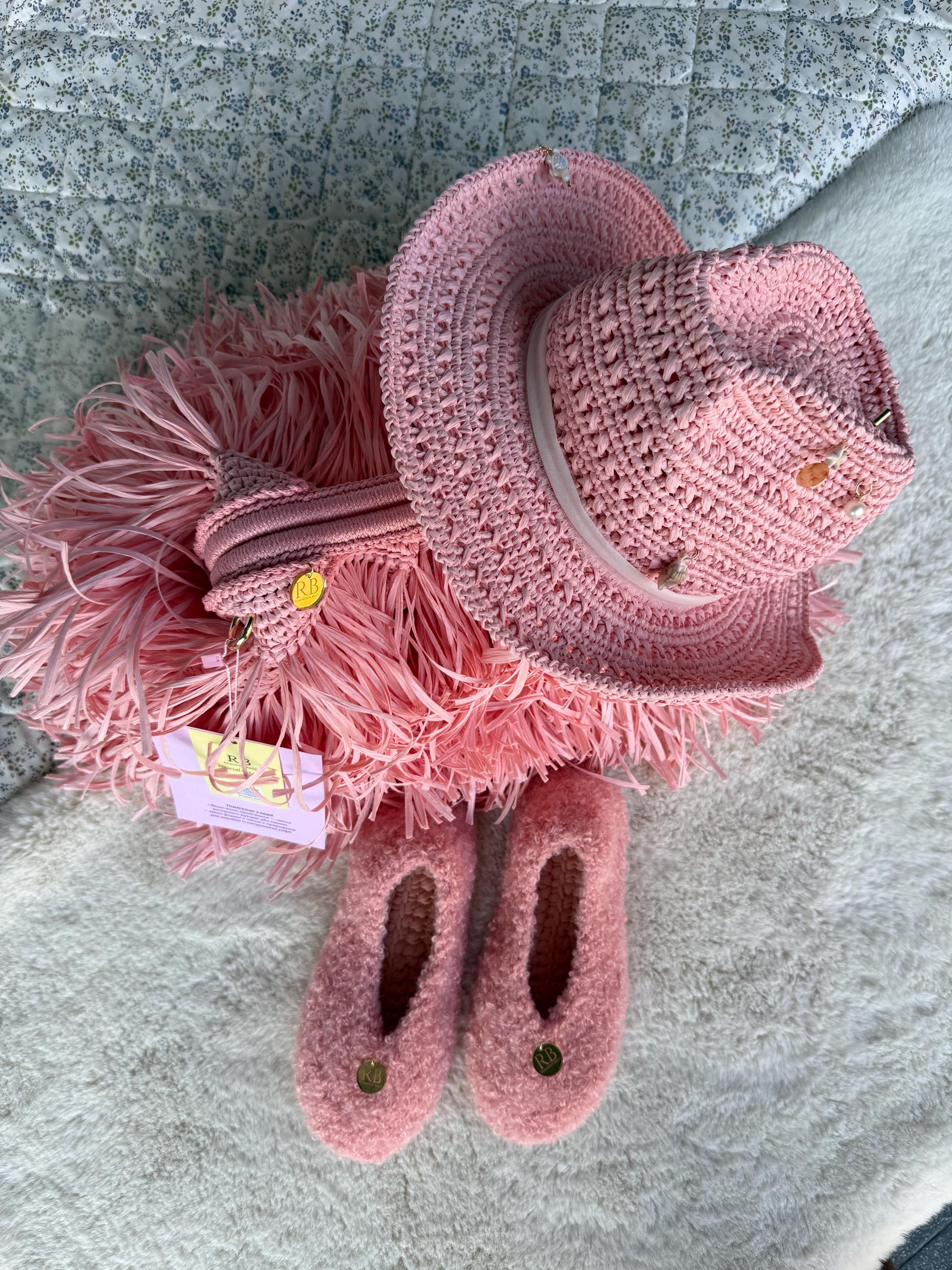 SHAGGY BAG — PINK — view 2