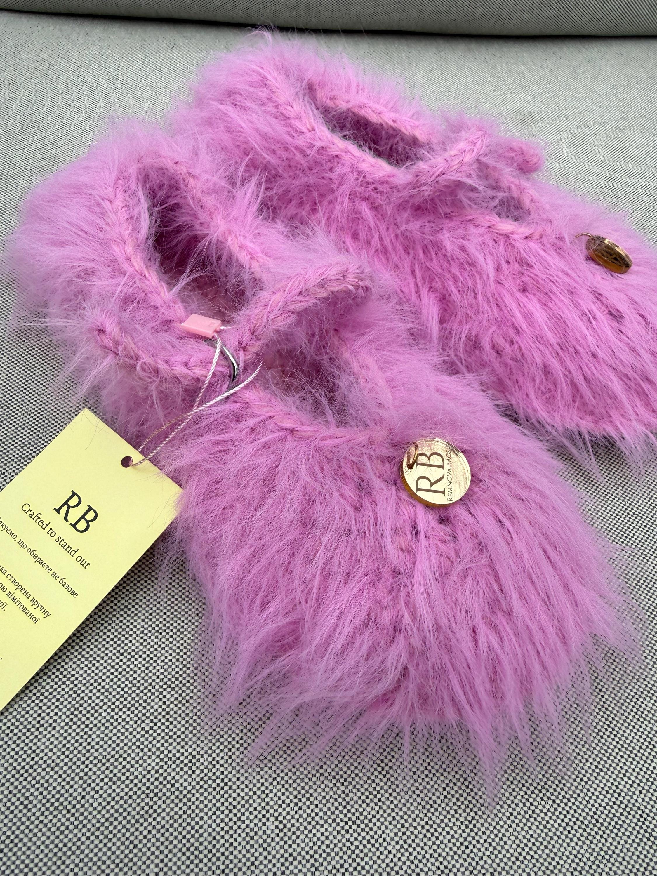 FUZZY SLIPPERS — PINK — view 2