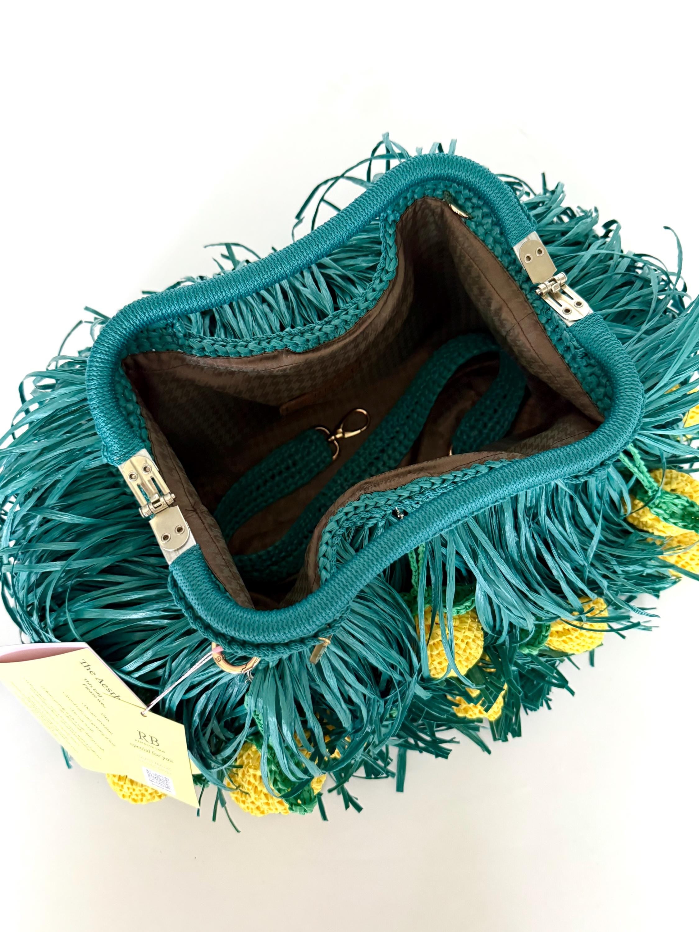 SHAGGY BAG — EMERALD — view 2