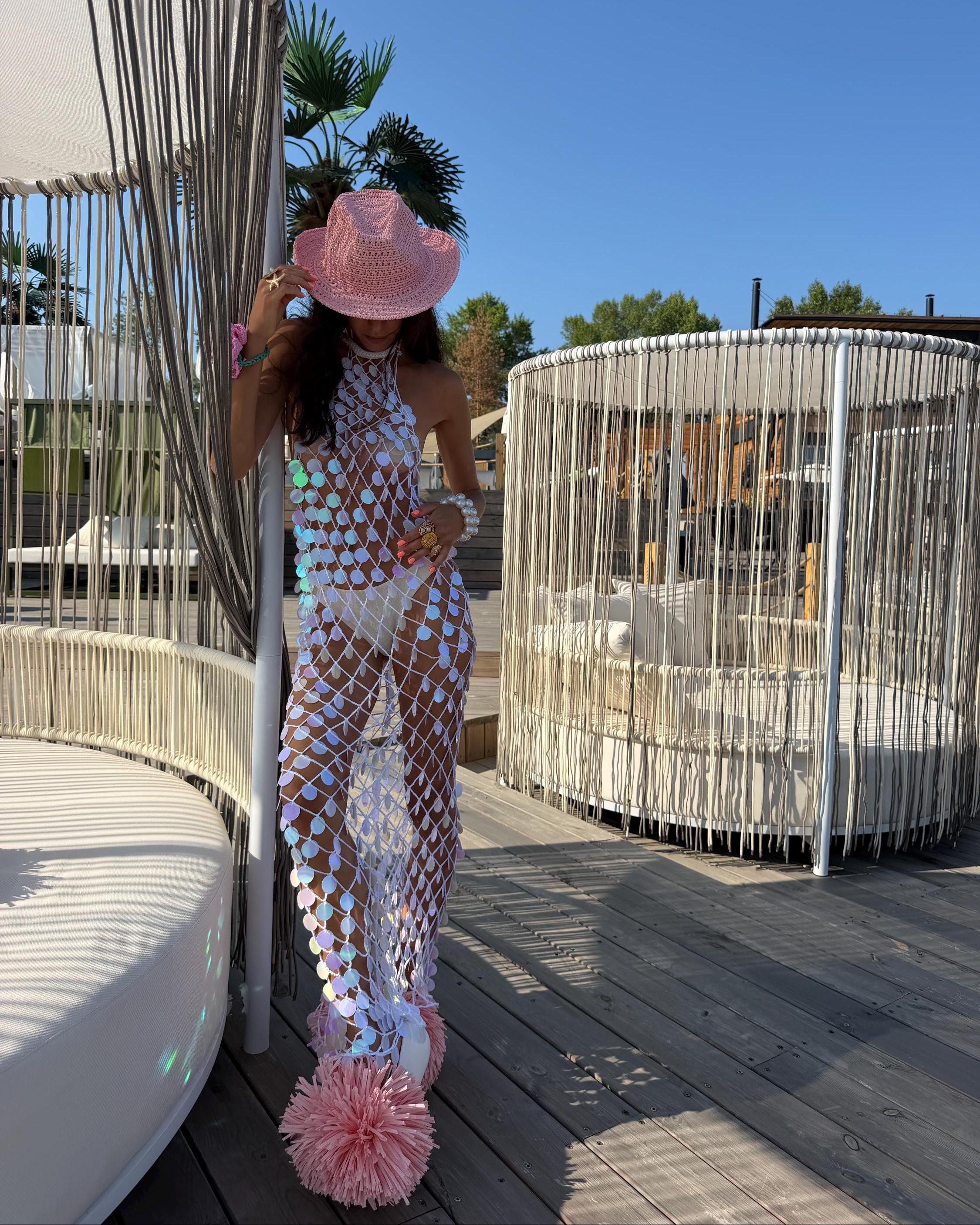 LUMI DRESS — WHITE — view 2