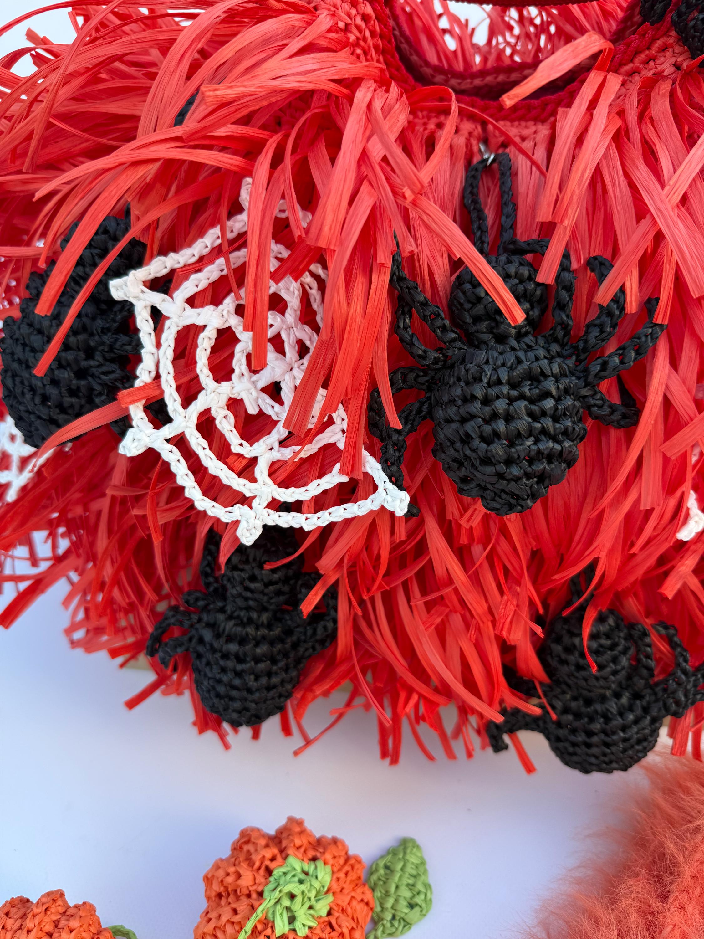 SHAGGY BAG — RED — view 4
