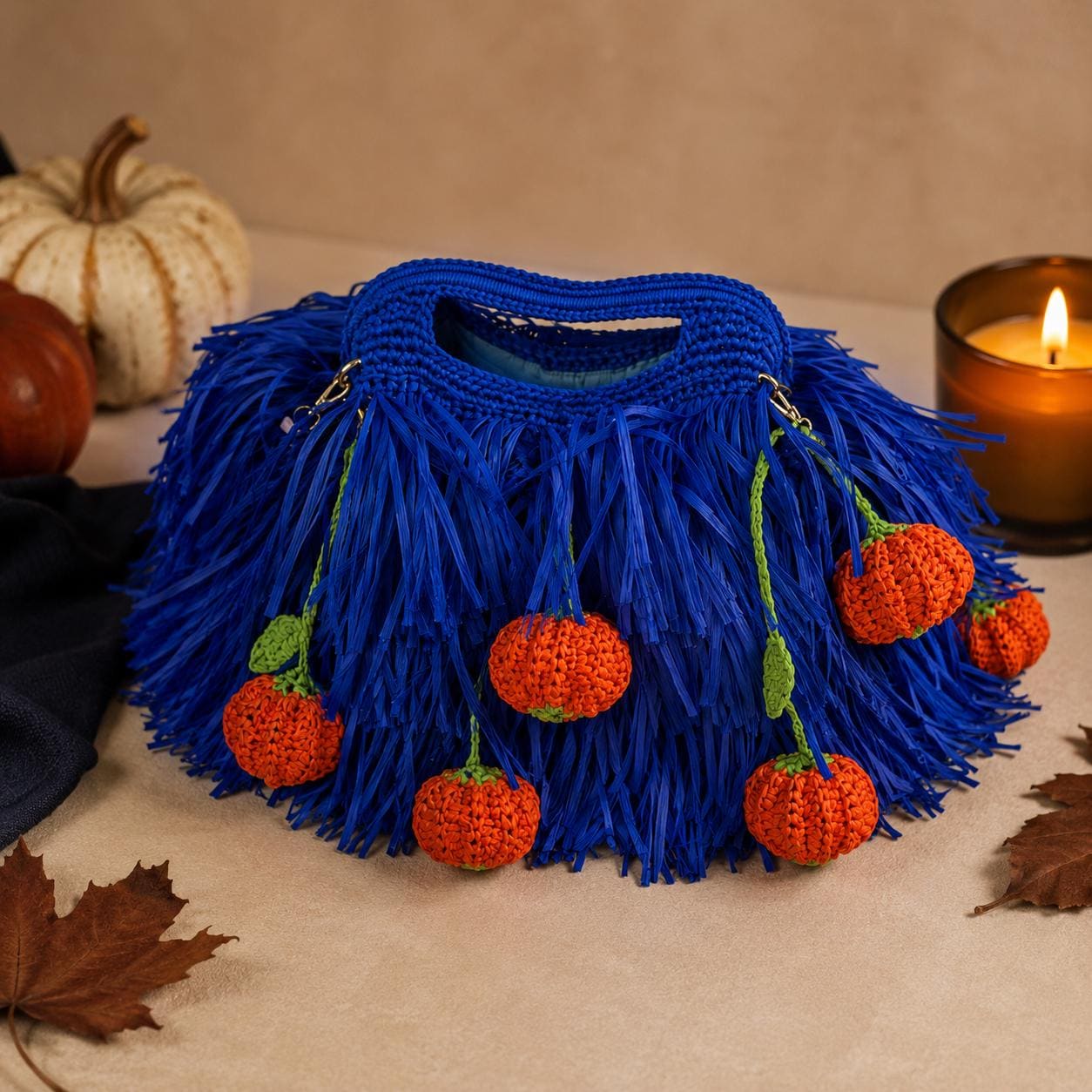 SHAGGY BAG — ROYAL BLUE — view 4