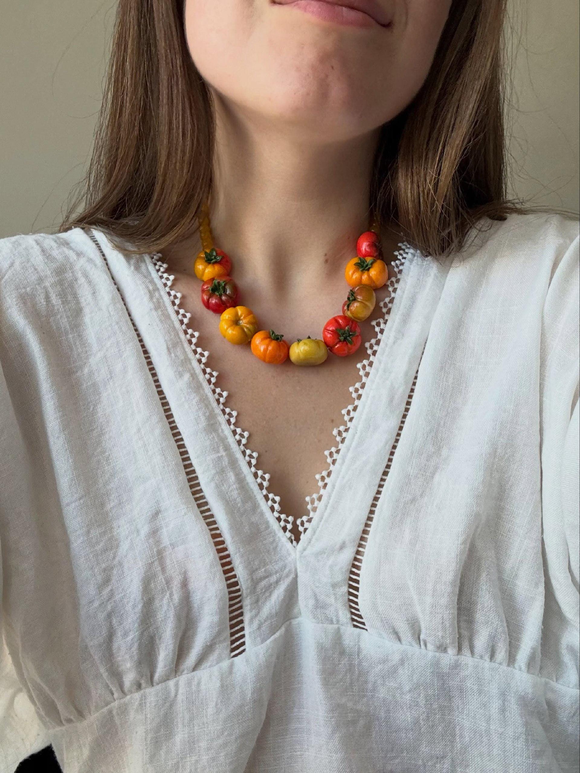 TOMATO NECKLACE