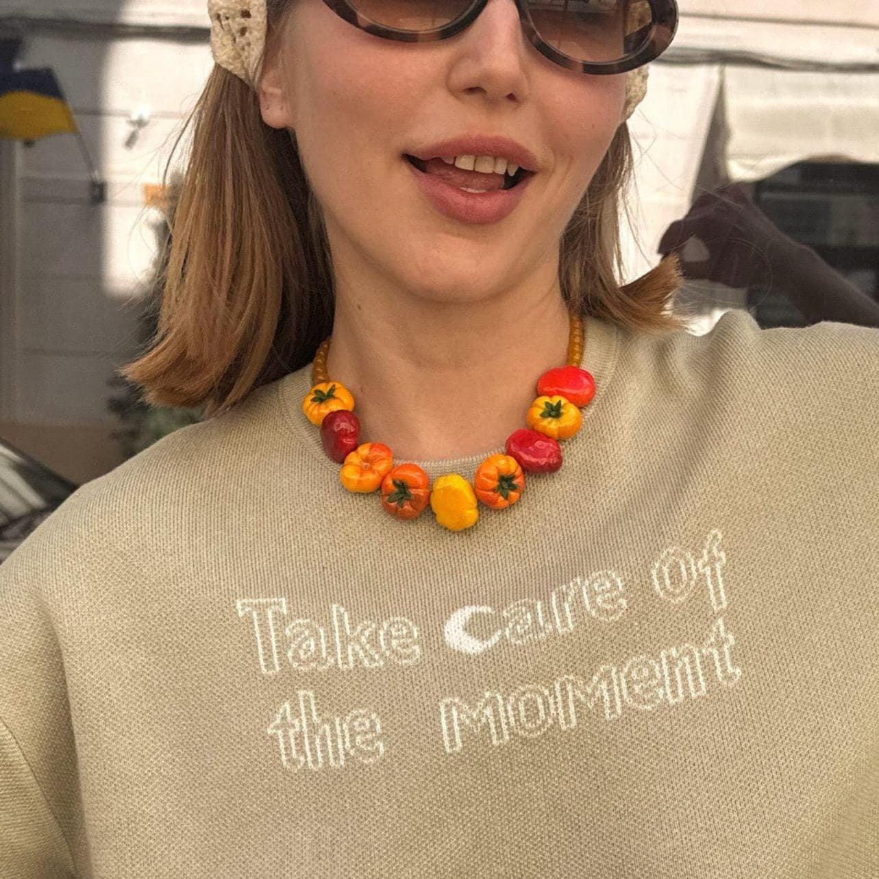 TOMATO NECKLACE