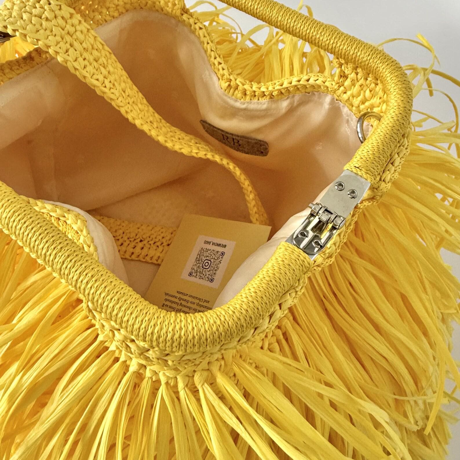 SHAGGY BAG — YELLOW — view 4