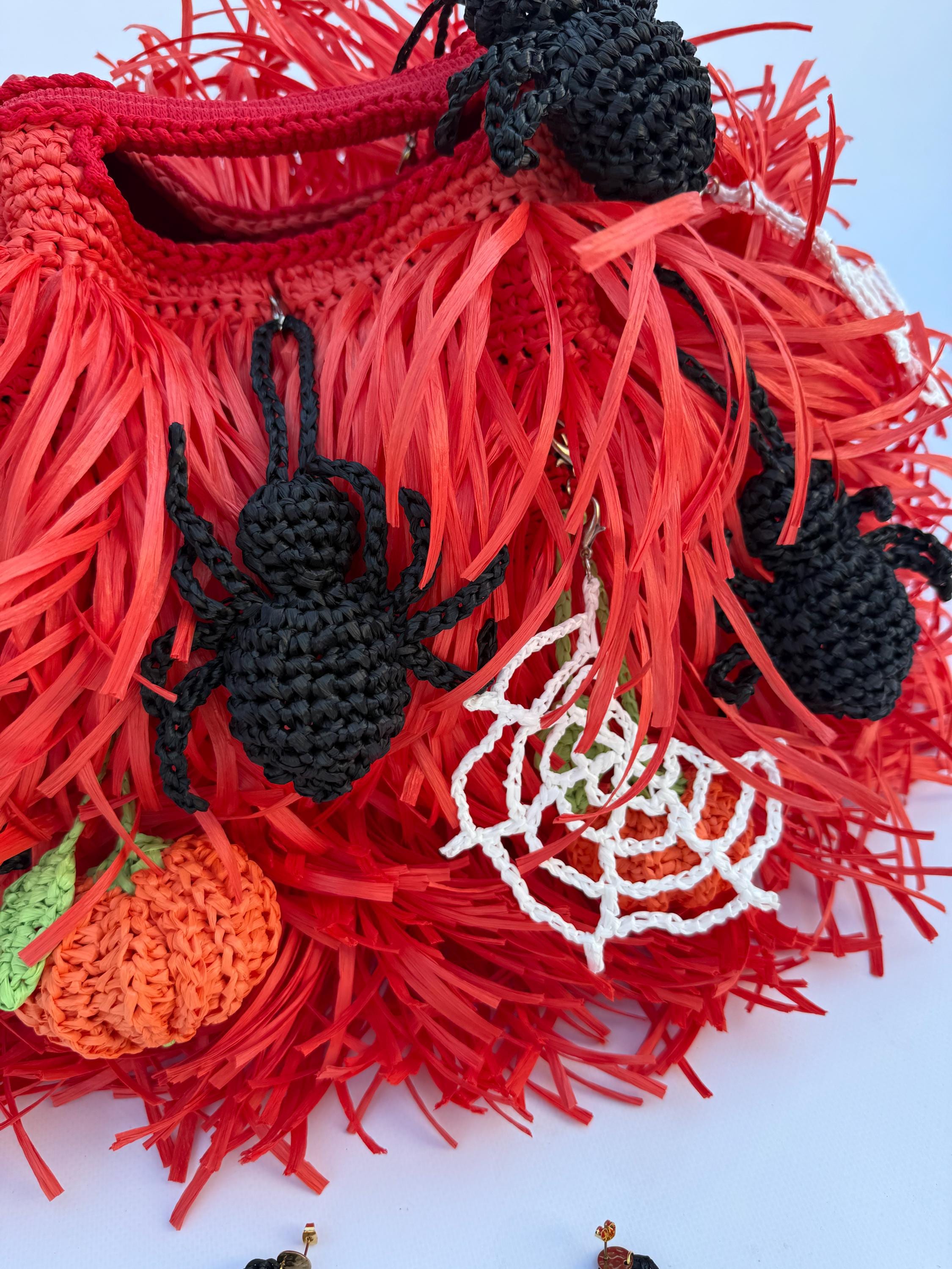 SHAGGY BAG — RED — view 3