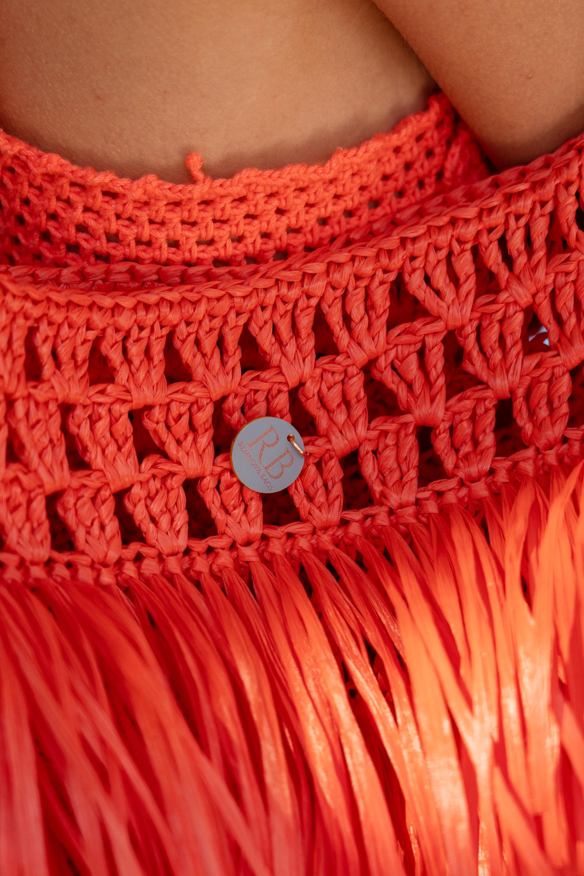 SHOPPER BAG — RED — view 10