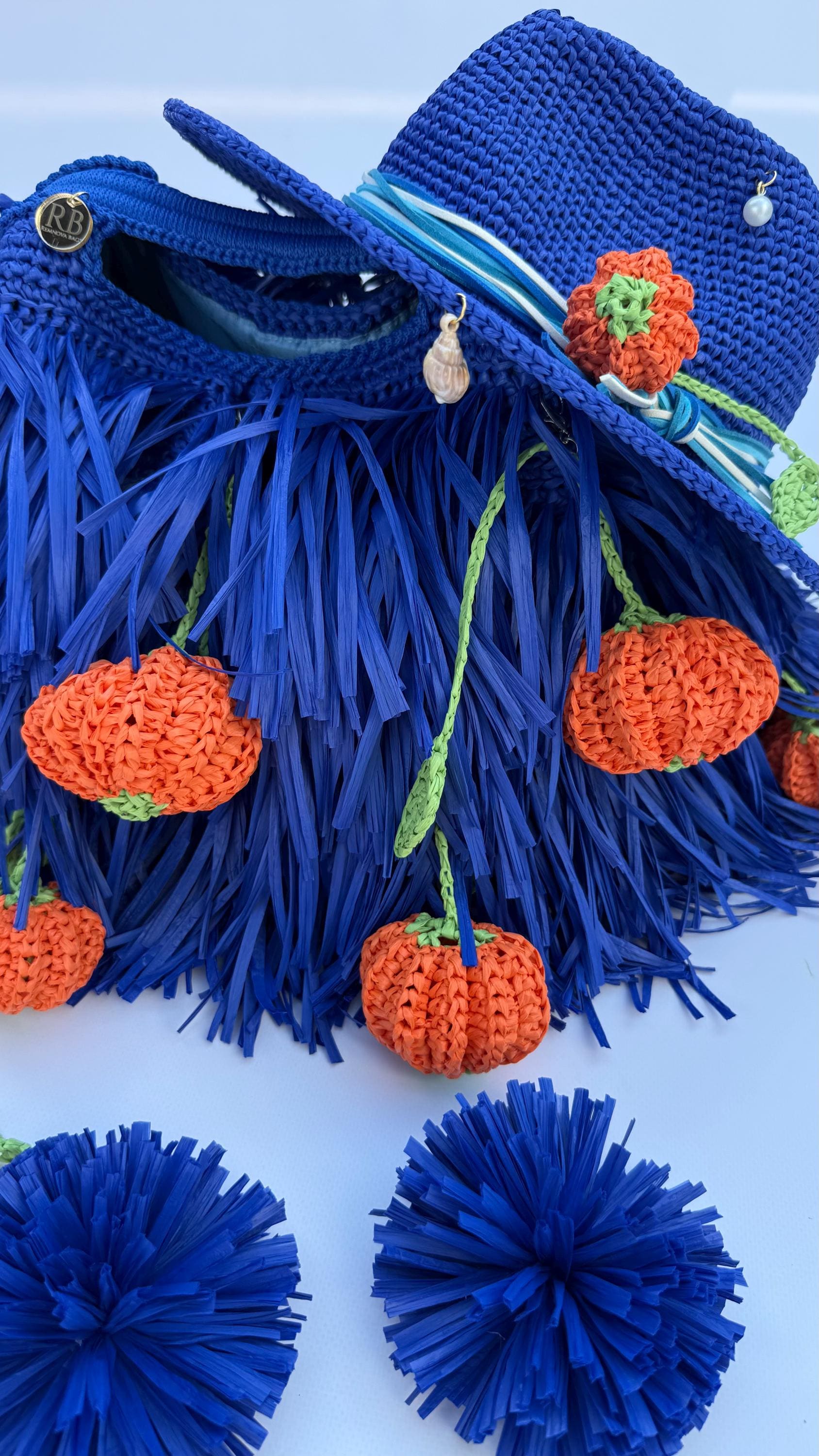 SHAGGY BAG — ROYAL BLUE — view 3