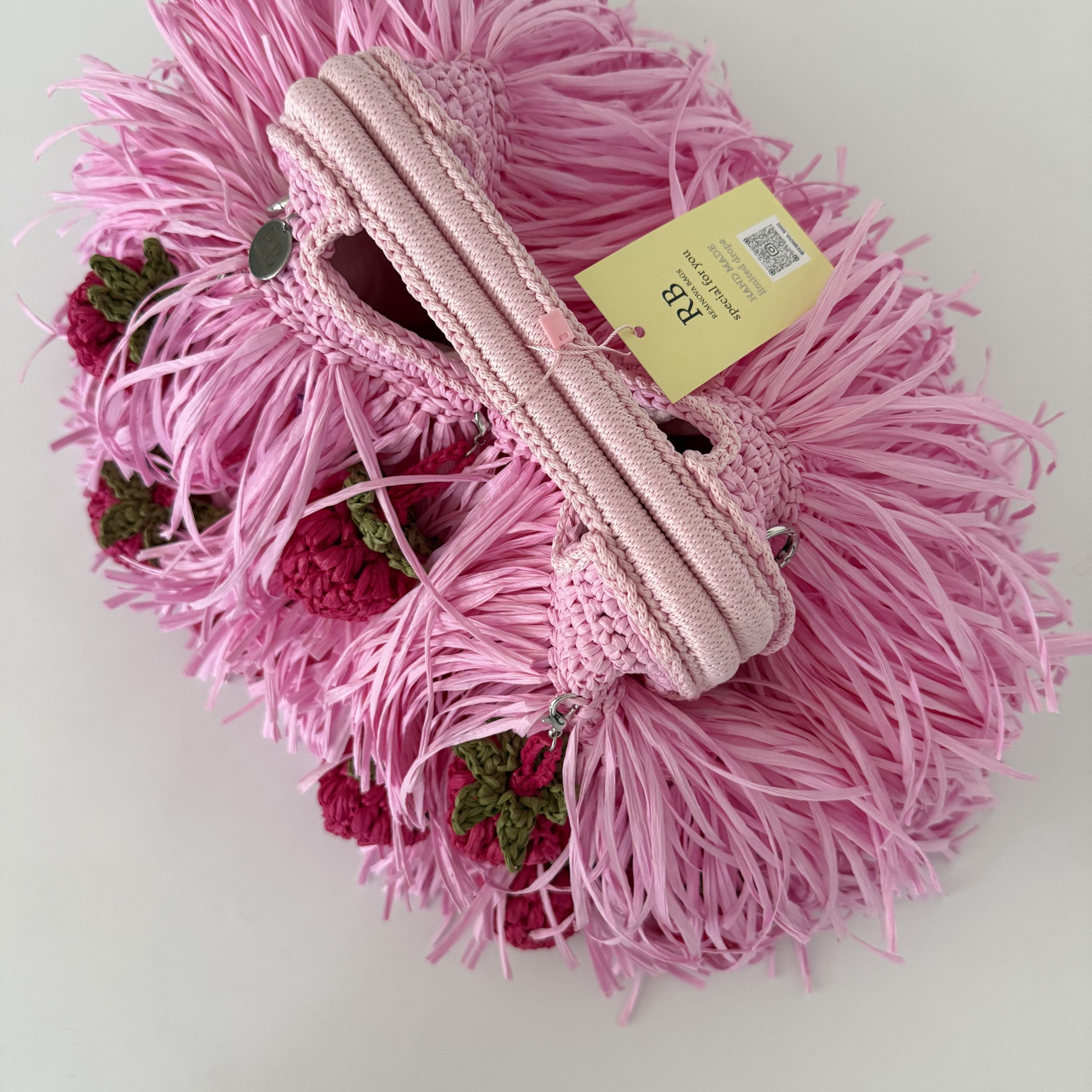 SHAGGY BAG — PINK — view 3